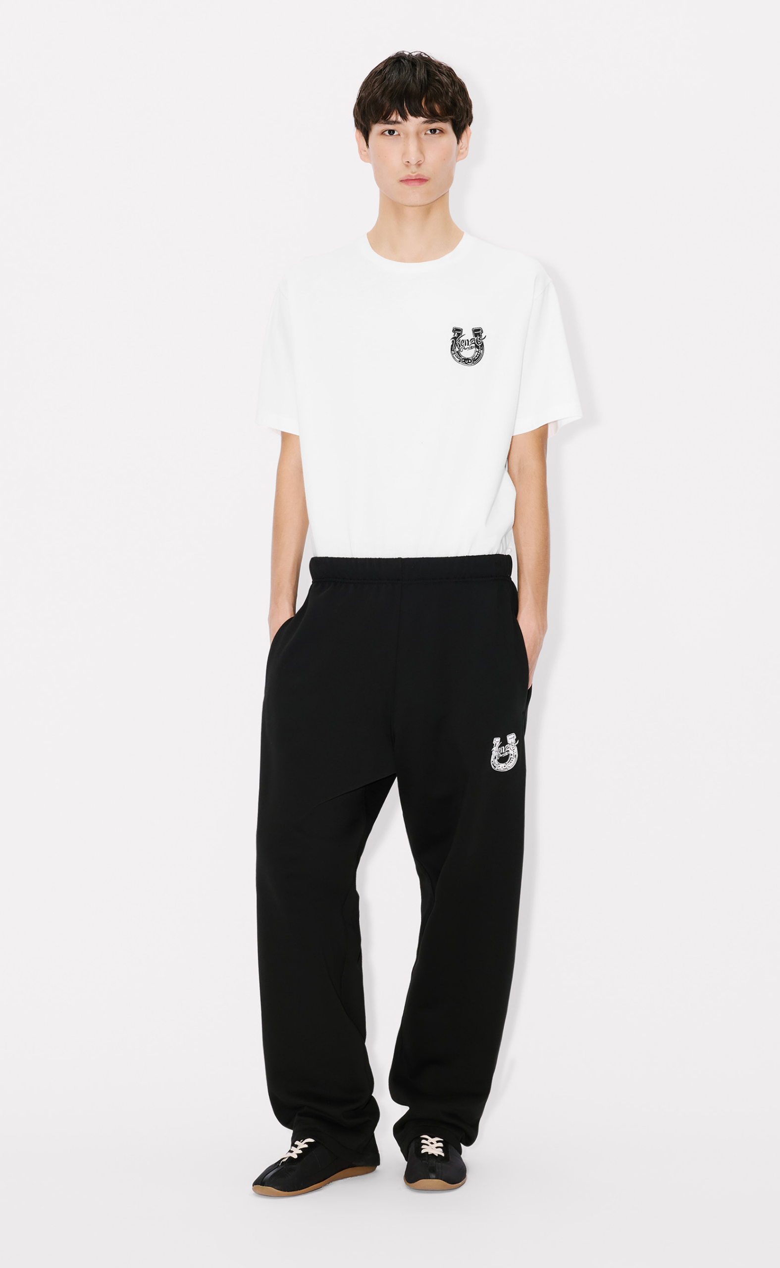 GOTS KENZO LUCKY HORSES CLASSIC OFF WHITE T-SHIRT