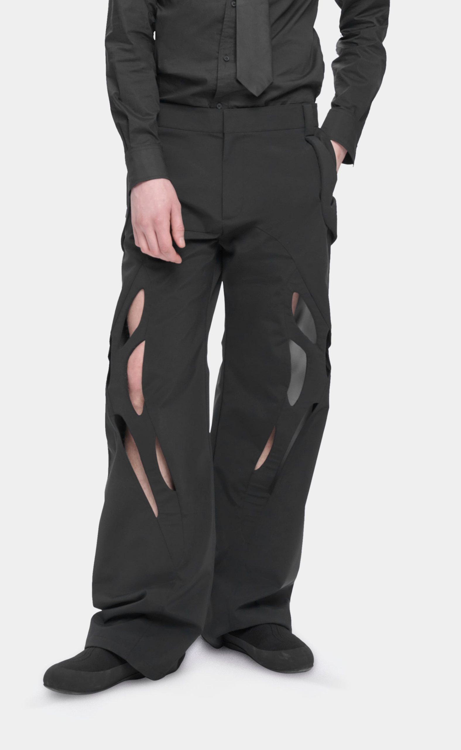 TACK BLACK PANTS