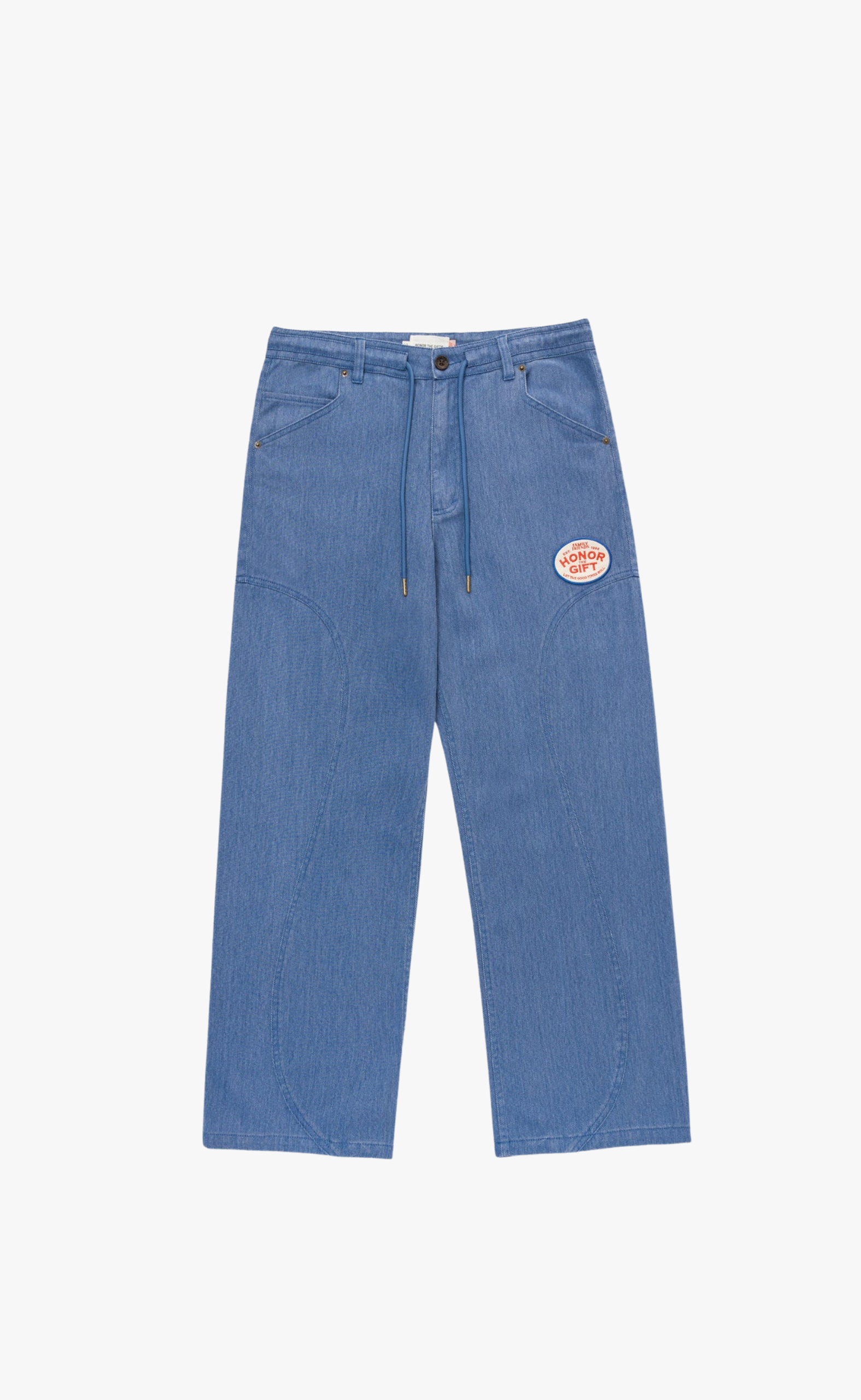 TWILL PARTY BLUE PANTS