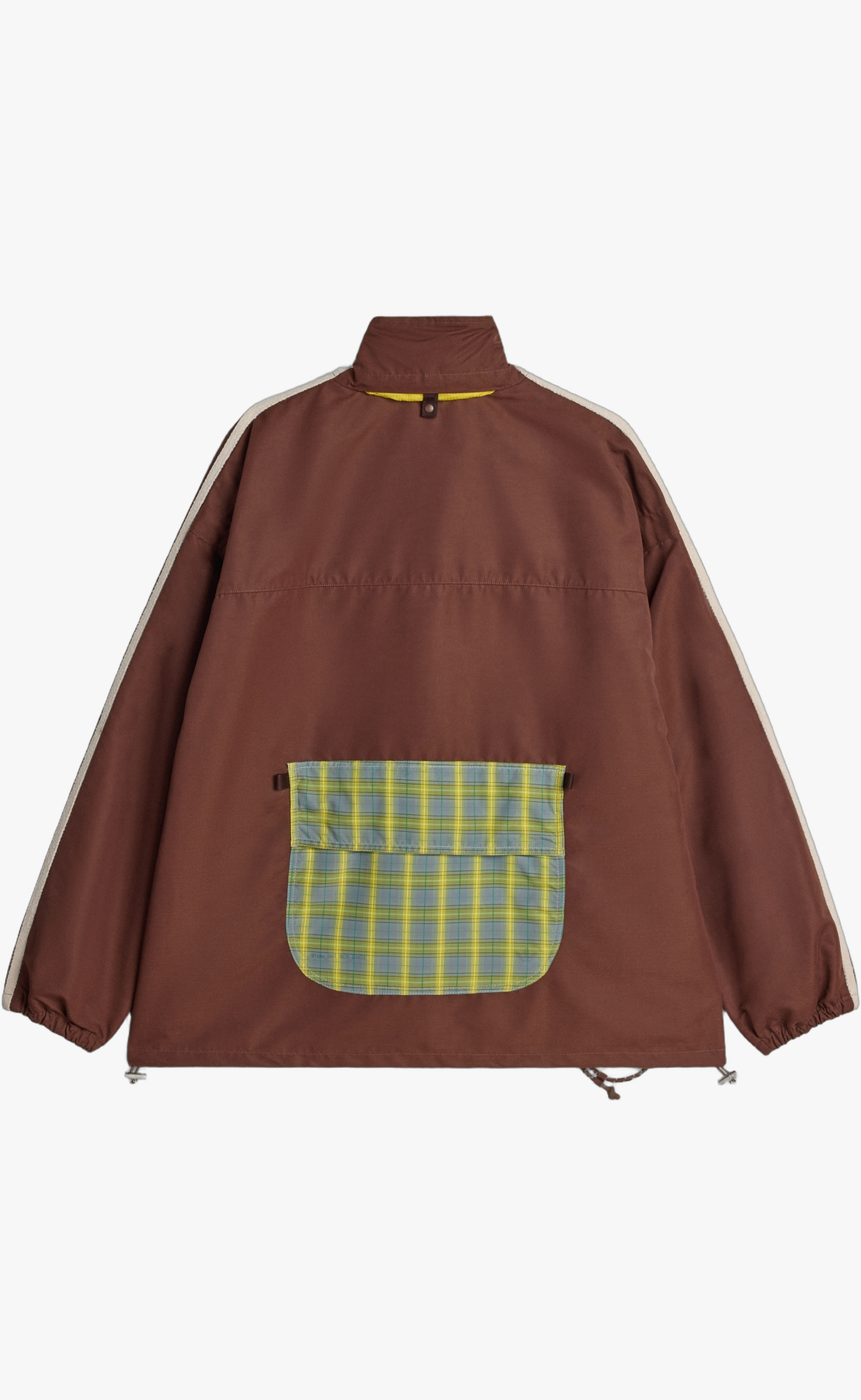 SONG FOR THE MUTE 007 TRACK TOP BROWN JACKET