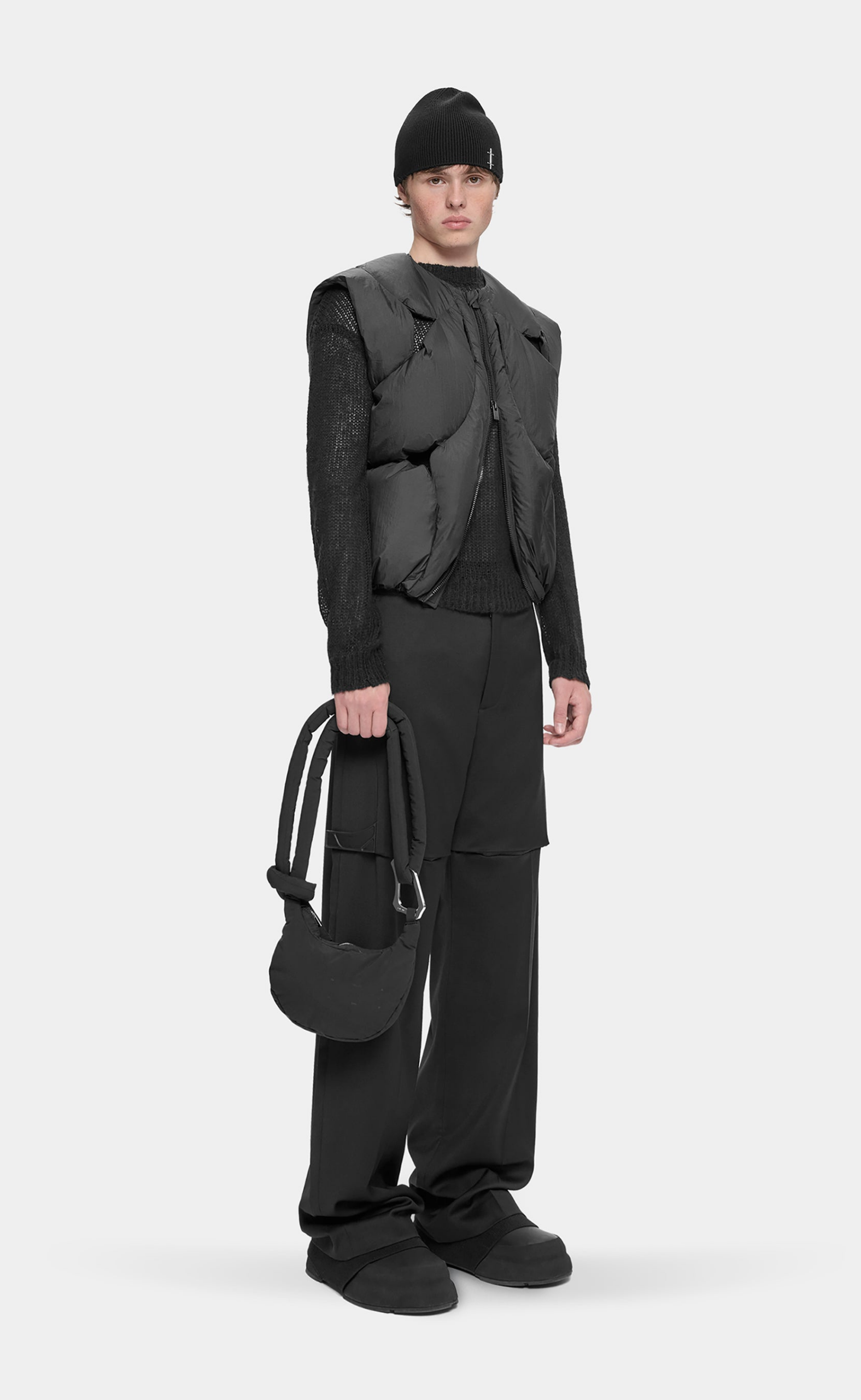 SOLSTICE PADDED BLACK VEST