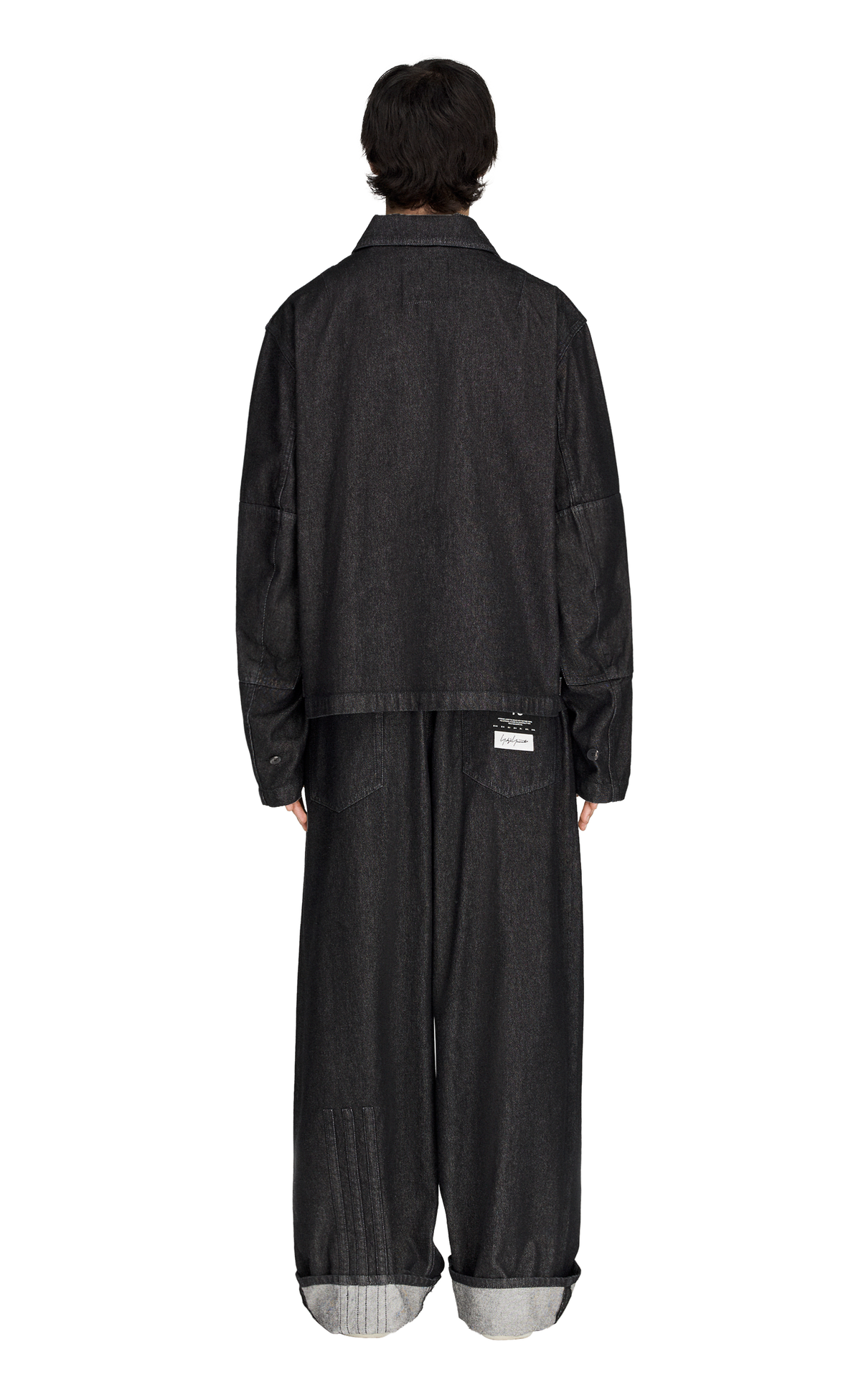 Y-3 DENIM BLACK JACKET