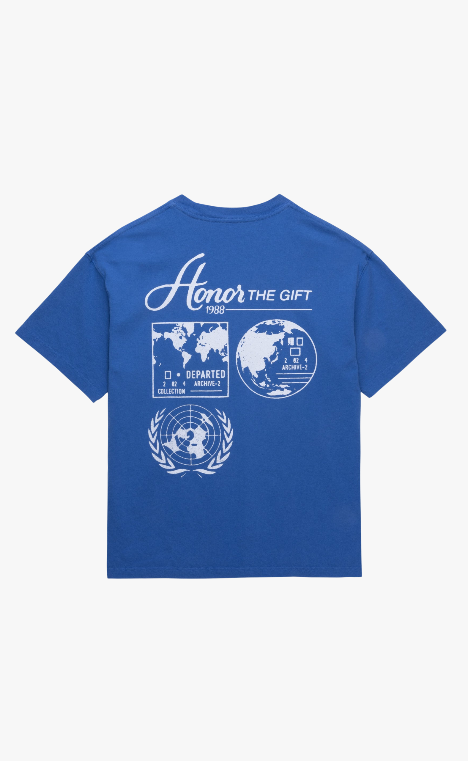 TRAVEL BLUE T-SHIRT