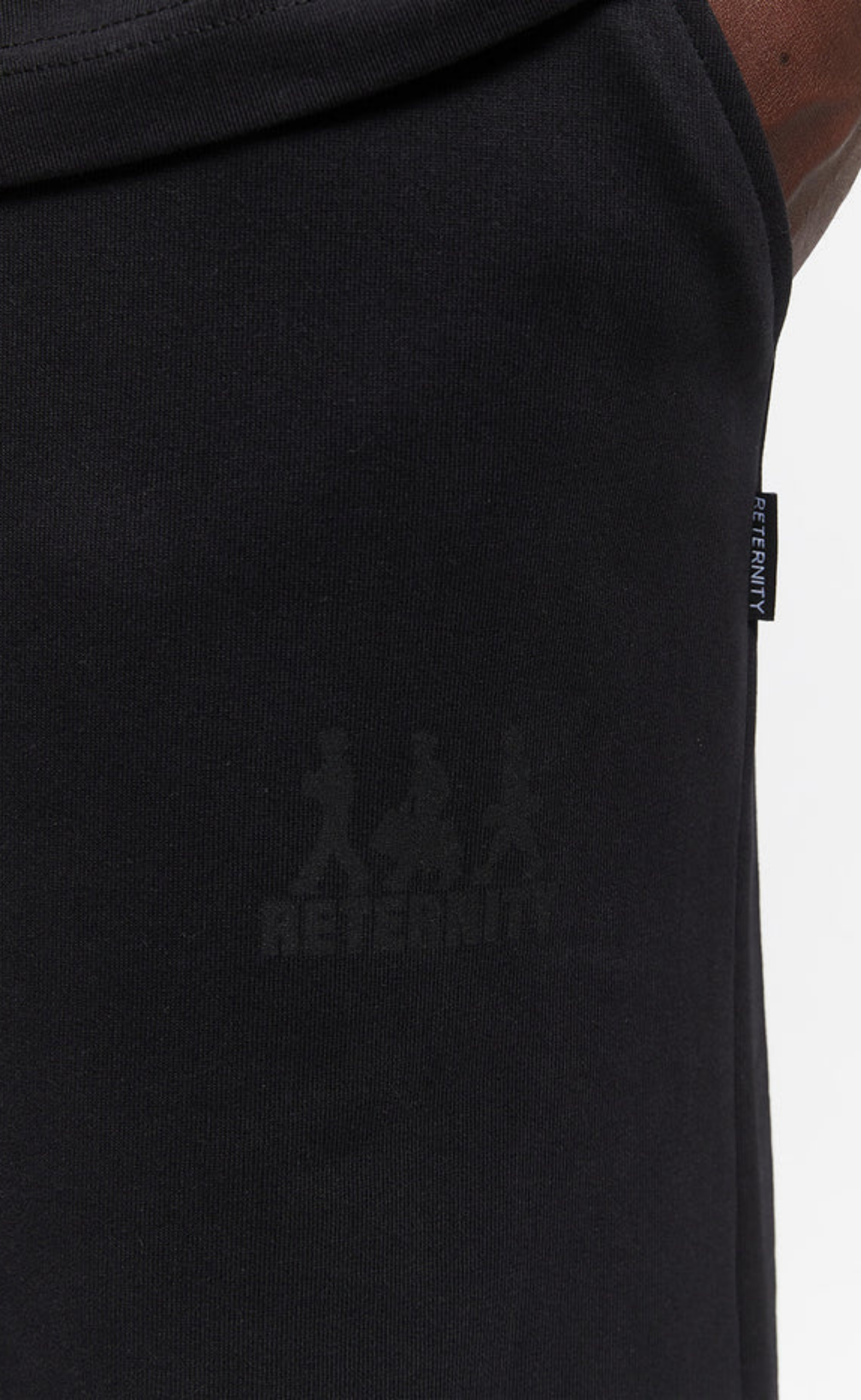 CREATIVE DEPT LOGO BLACK SWEATPANTS