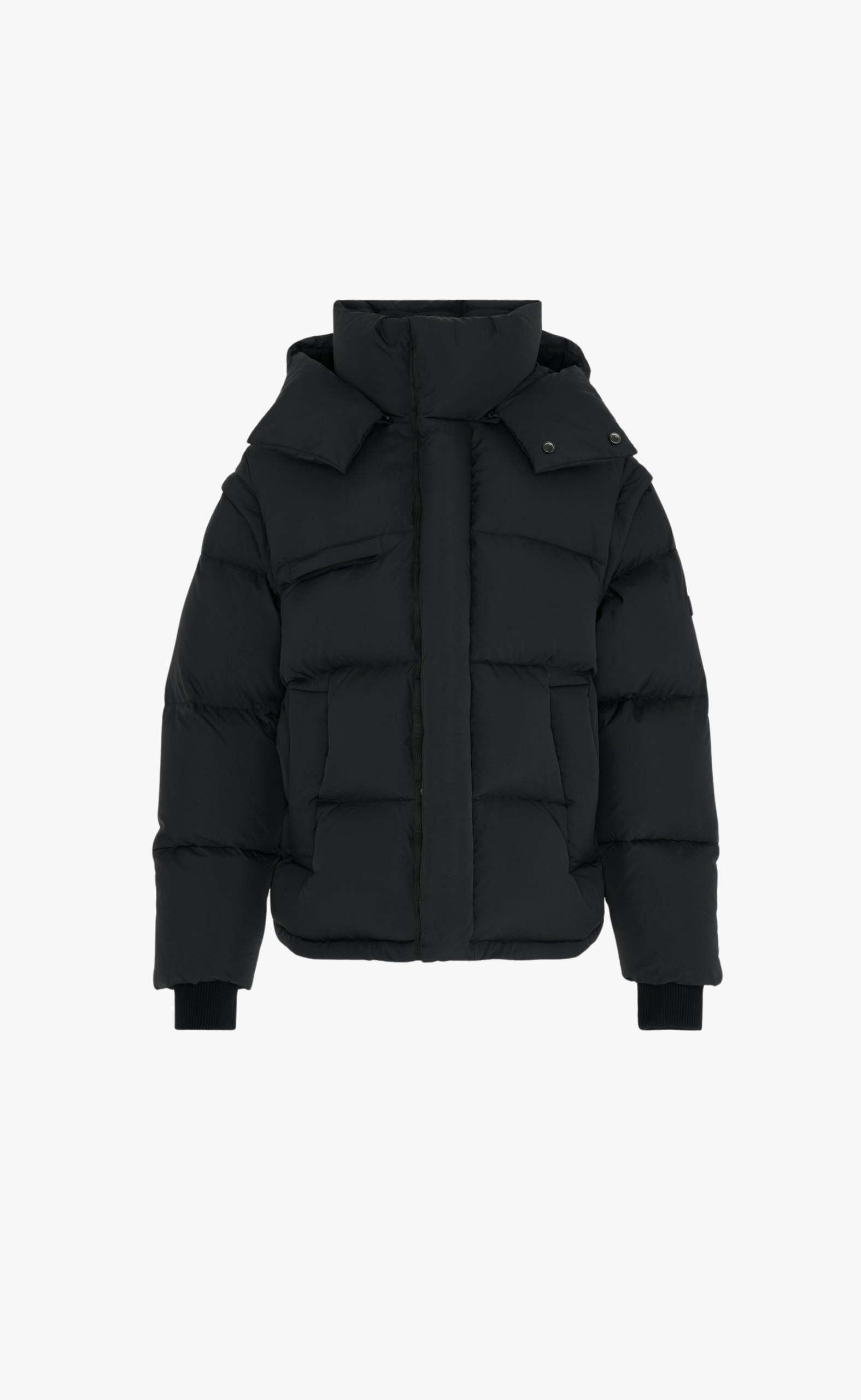 DAVE V2 PUFFER BLACK JACKET
