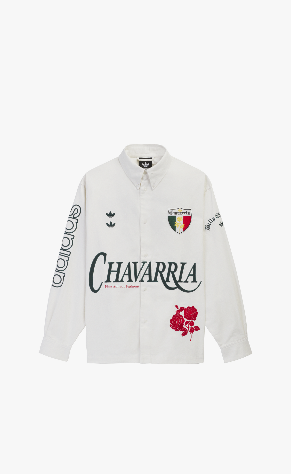 CHAVARRIA BUTTON UP WHITE SHIRT