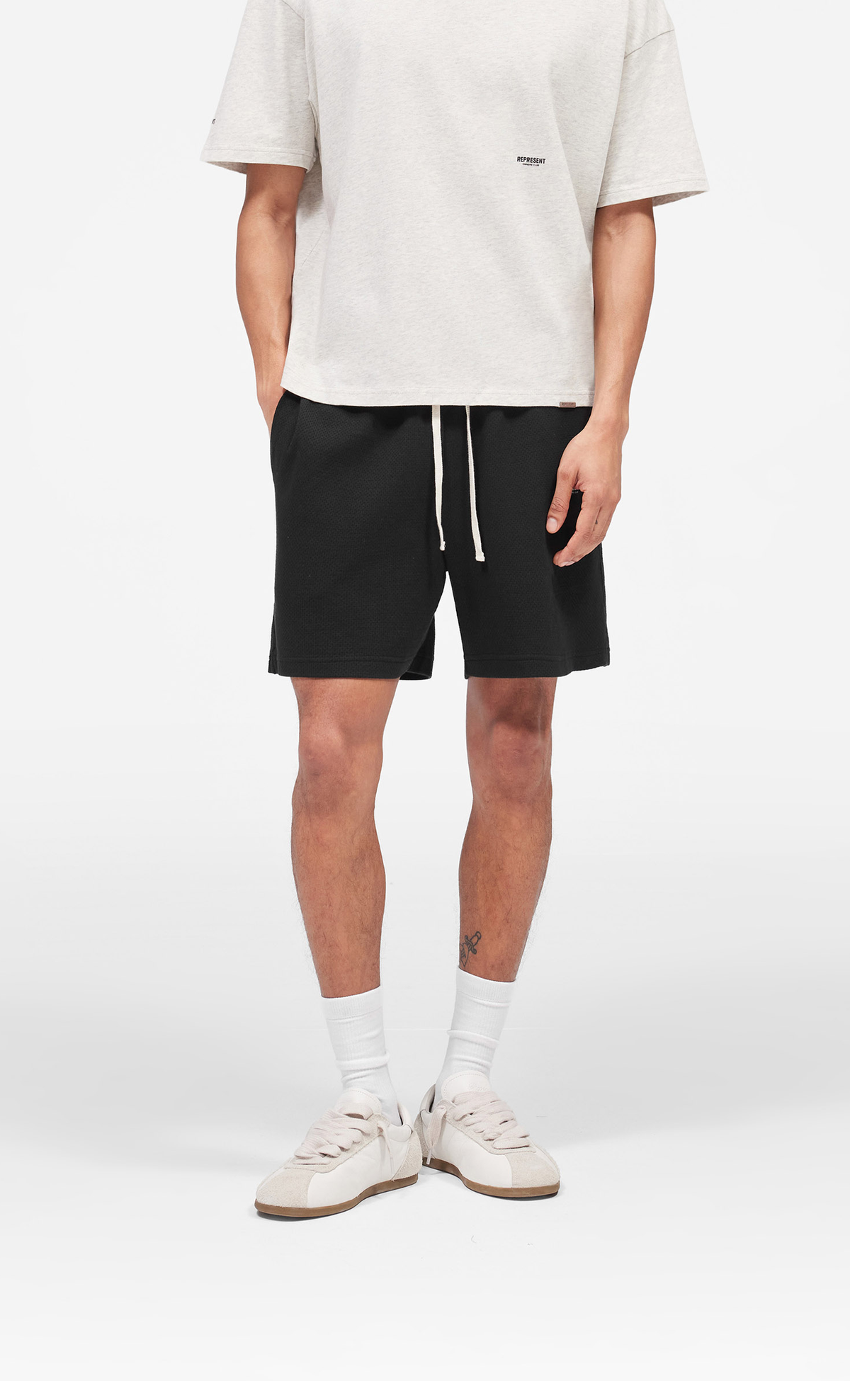 MICRO OWNERS CLUB MESH BLACK SHORTS