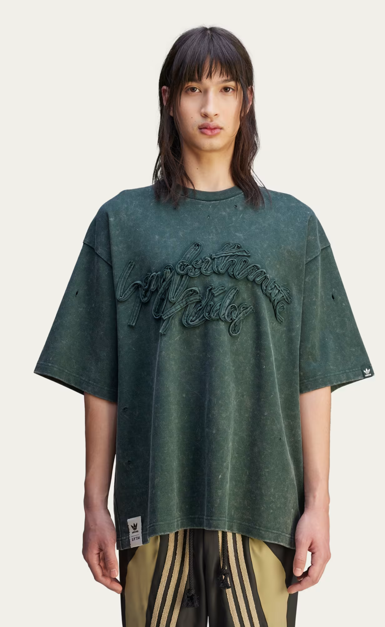SFTM WASH BLACK T-SHIRT