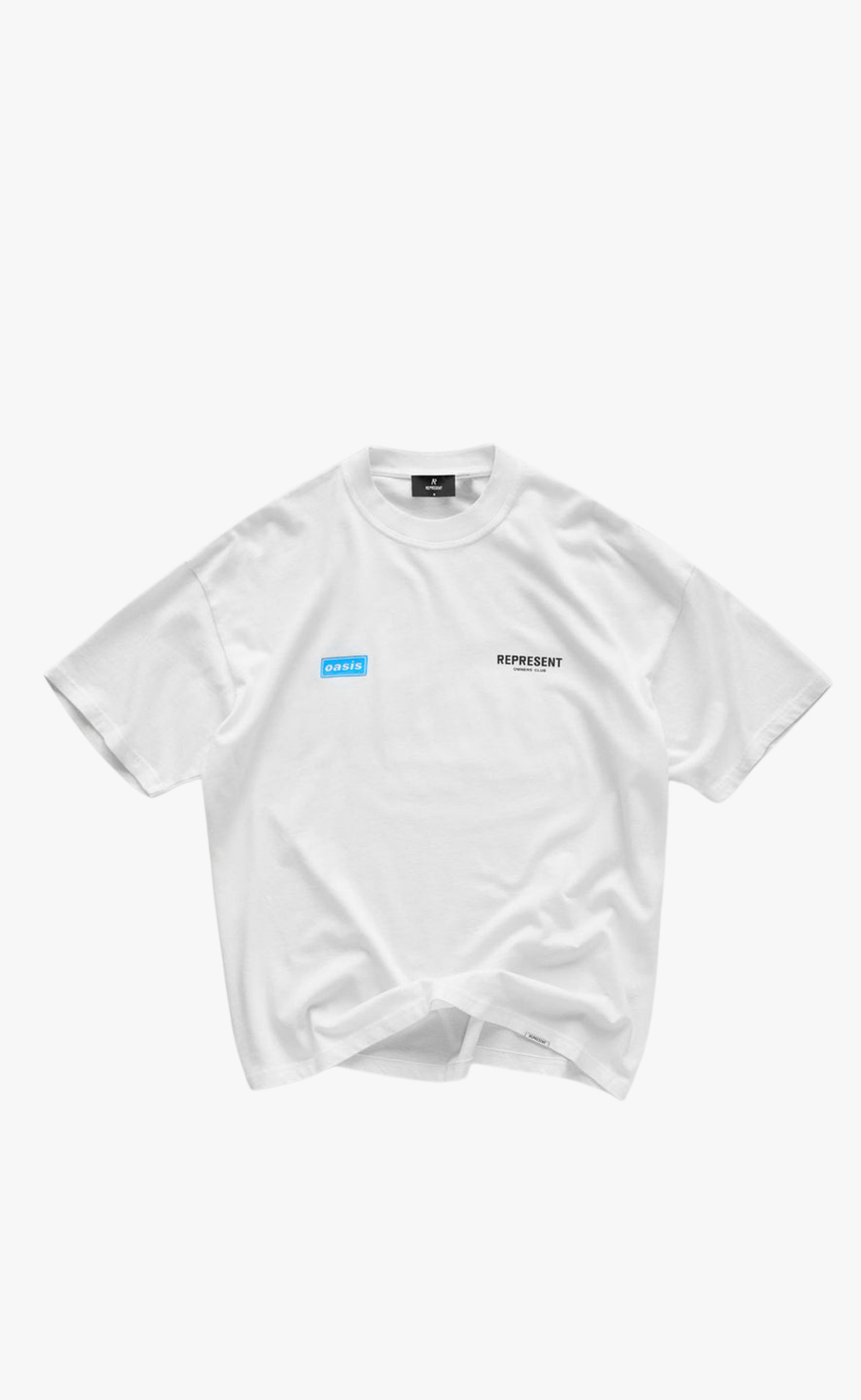 OASIS OWNERS CLUB FLAT WHITE T-SHIRT