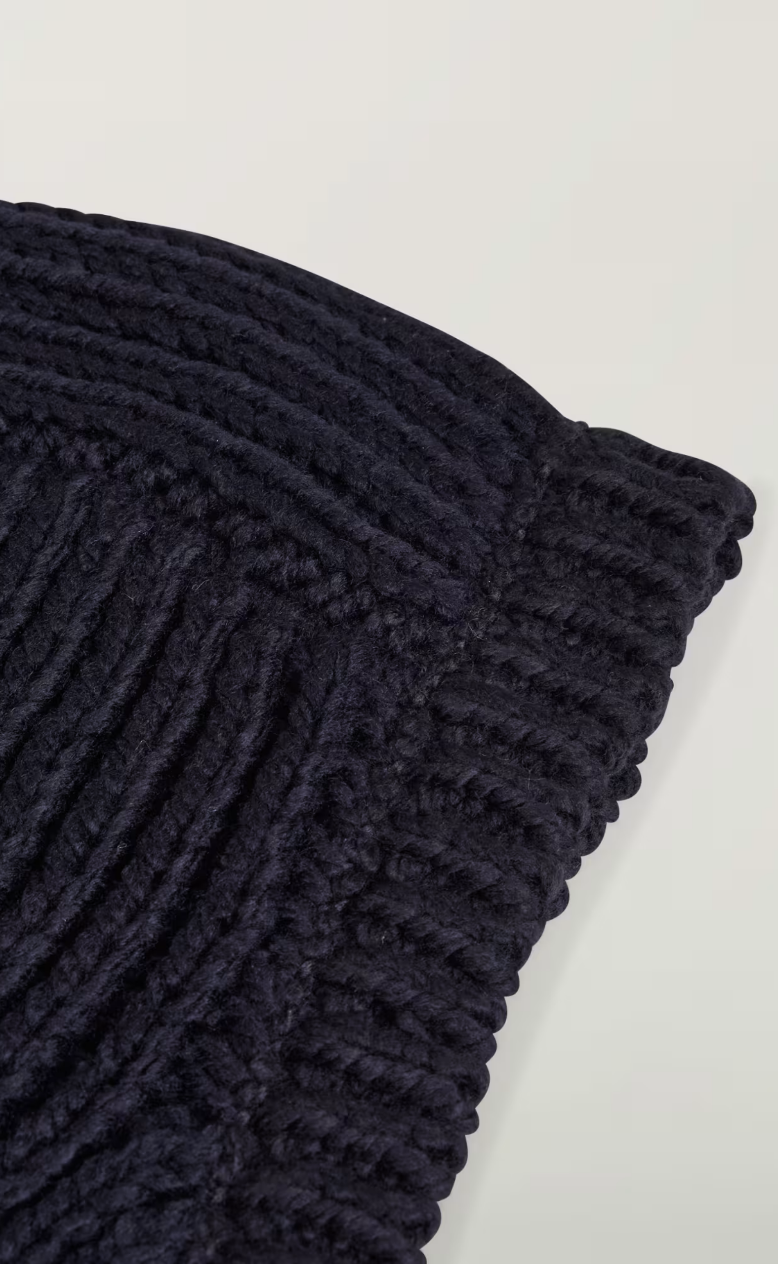 Y-3 KNIT HOOD BLACK BALACLAVA