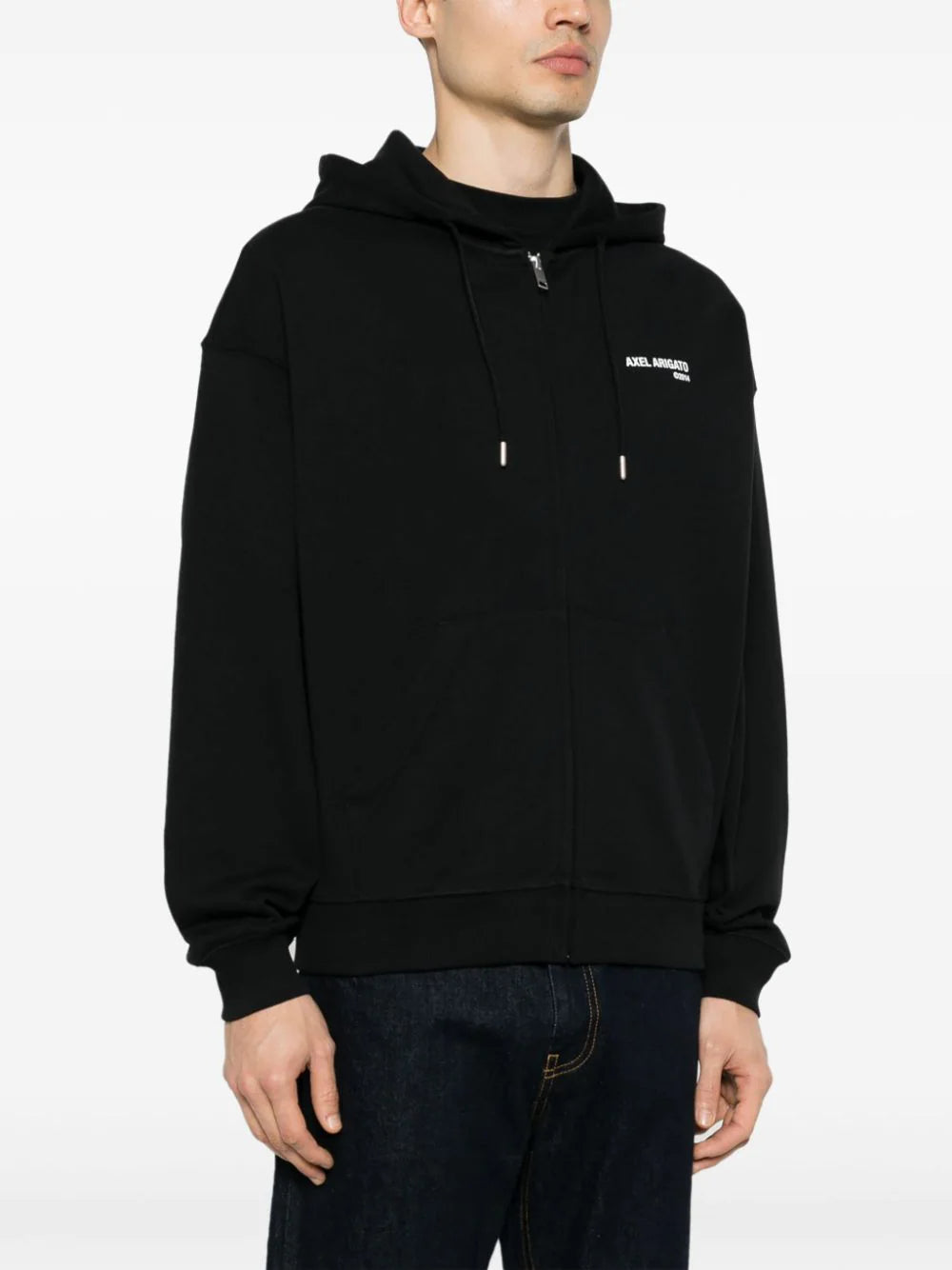 BLACK FIELD HOODIE