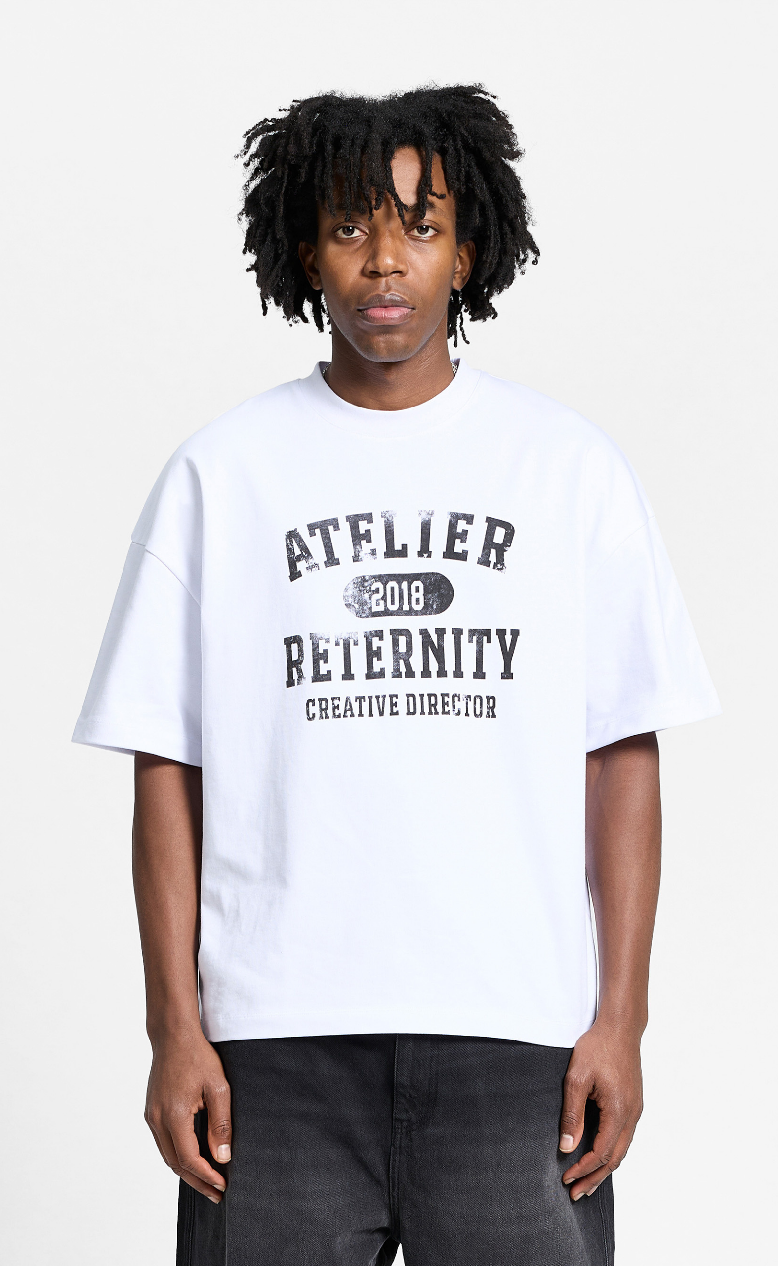ATELIER EMBLEM WHITE T-SHIRT