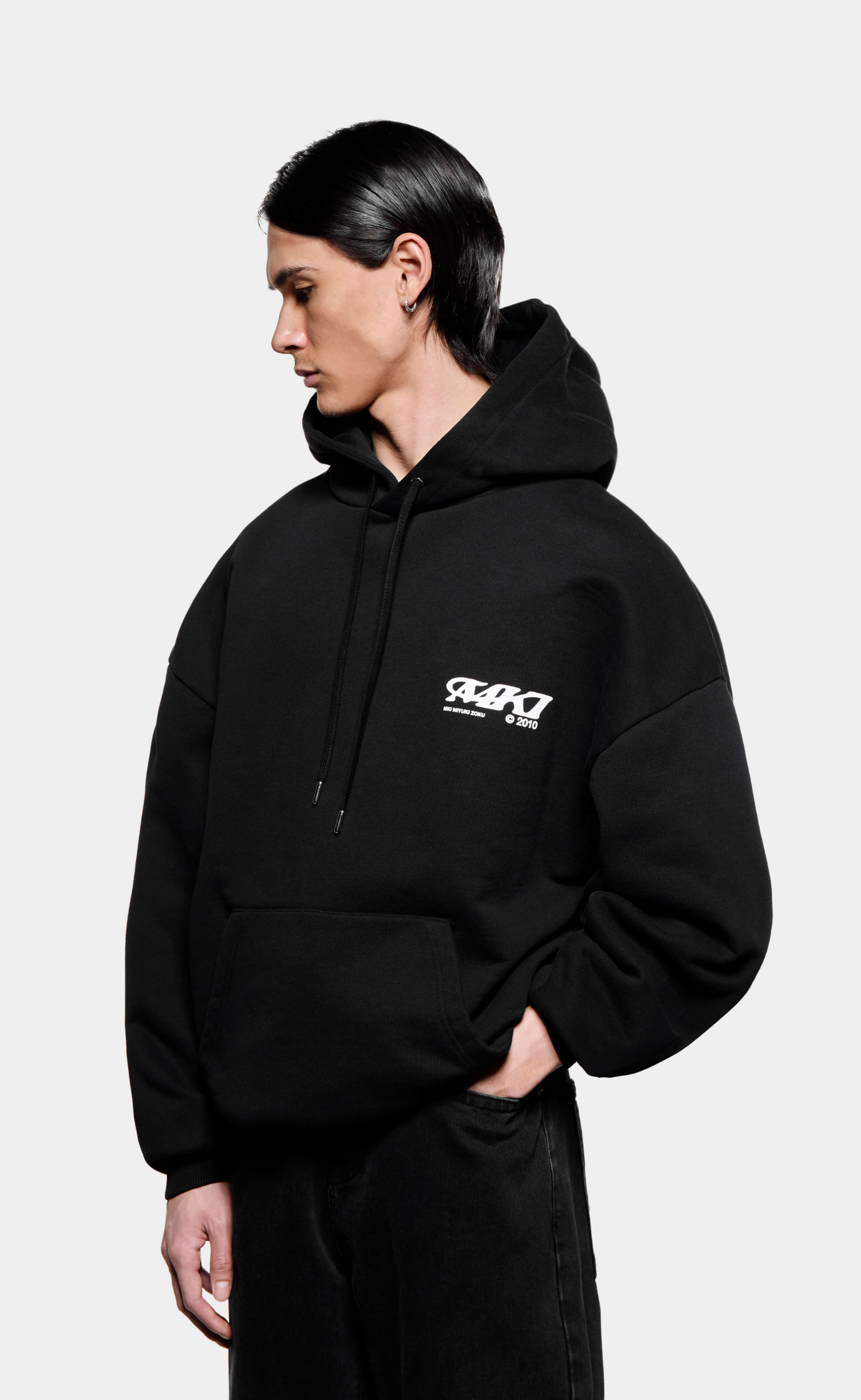 MKI STACK BLACK HOODIE