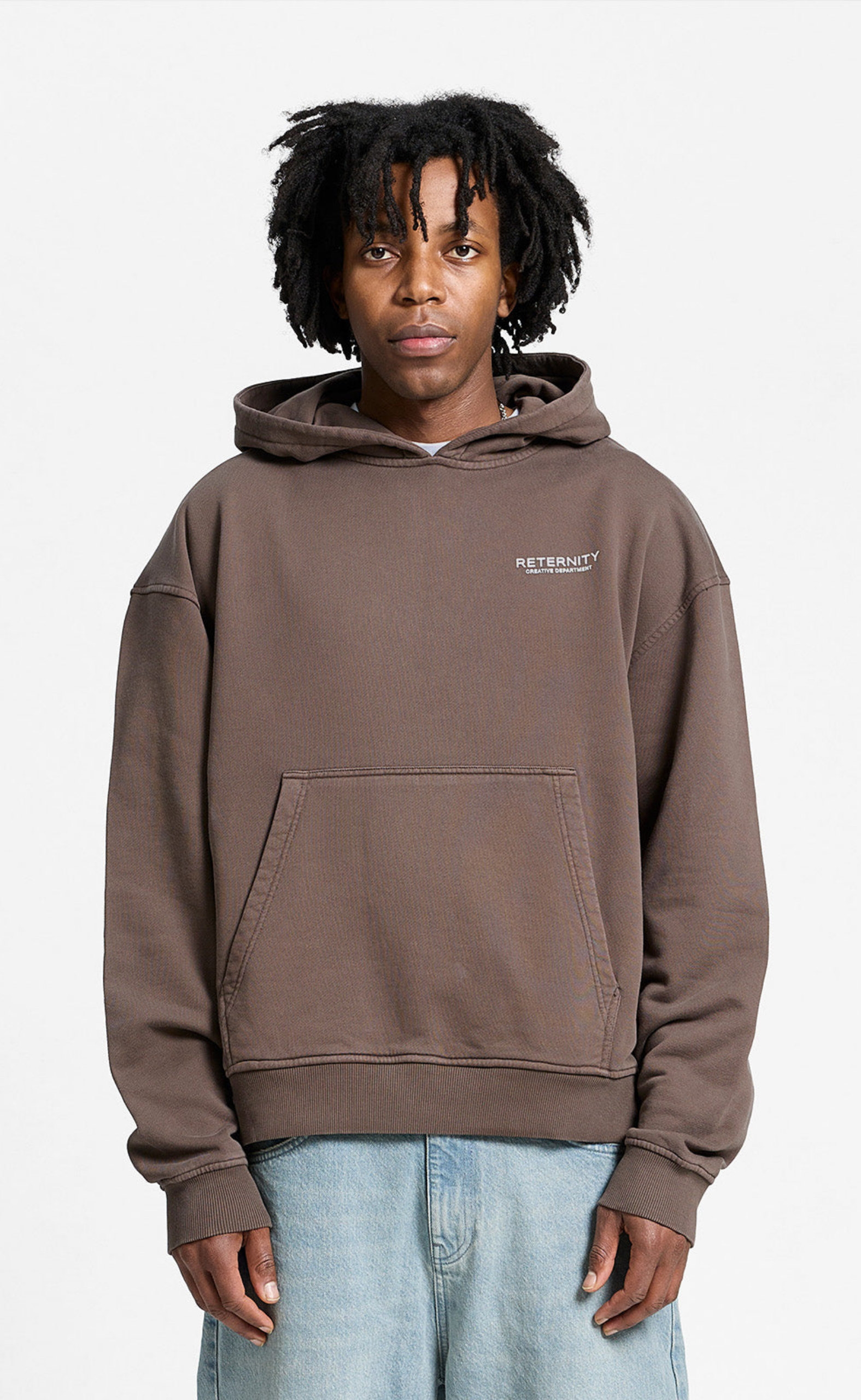 CREATIVE DEPT BROWN HOODIE