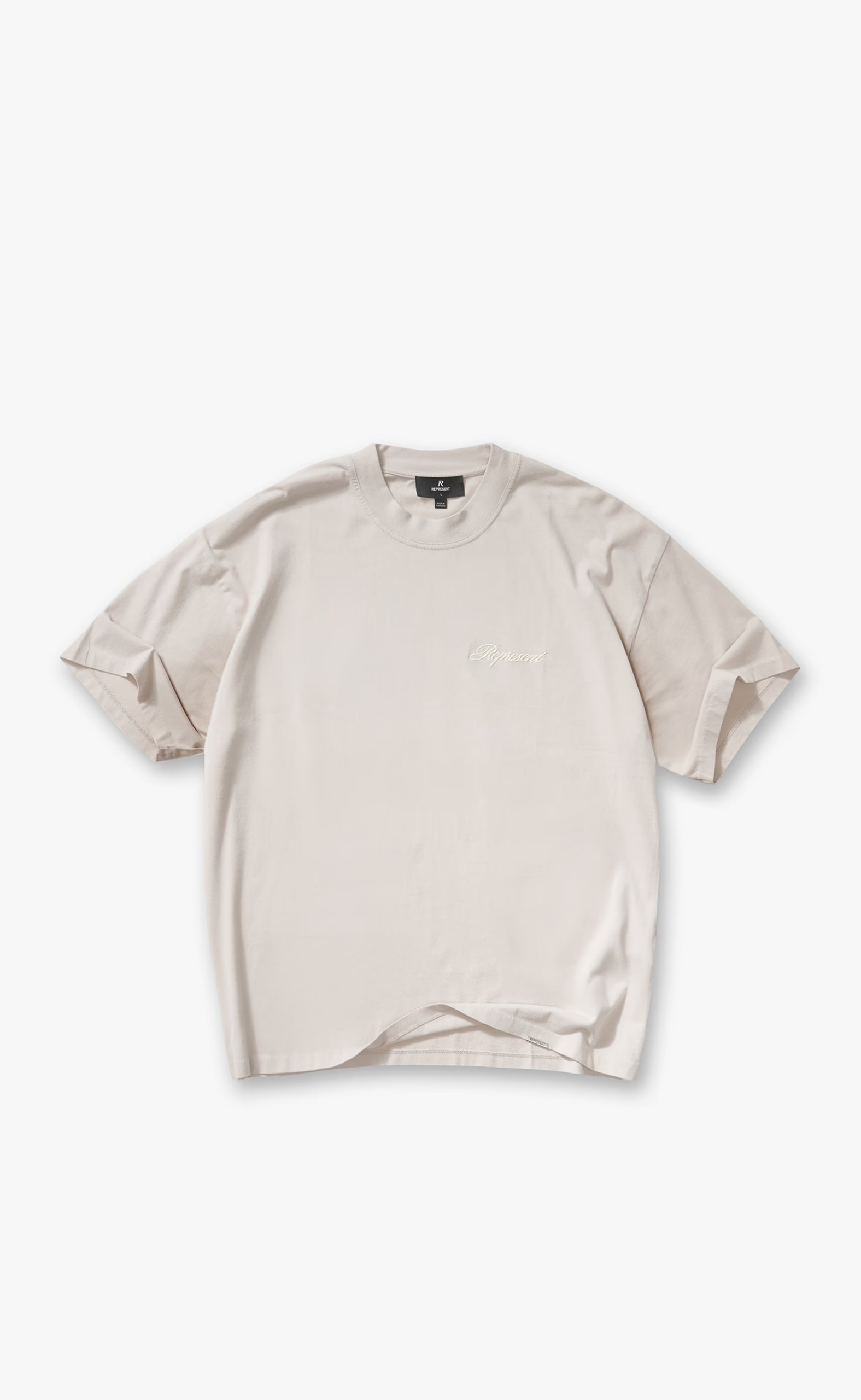 SCRIPT LOGO CONCRETE T-SHIRT