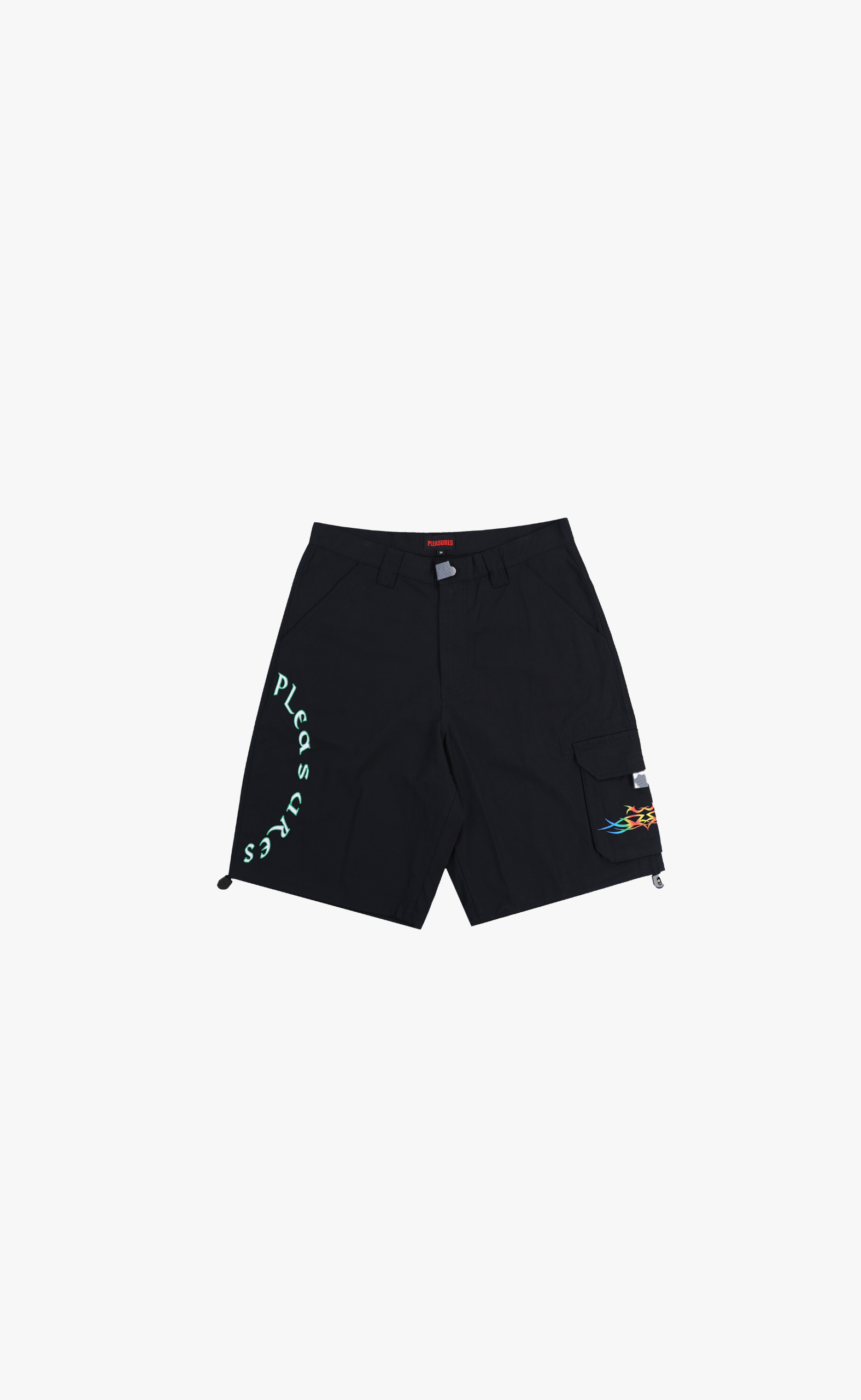 ADVENTURE CARGO BLACK SHORTS