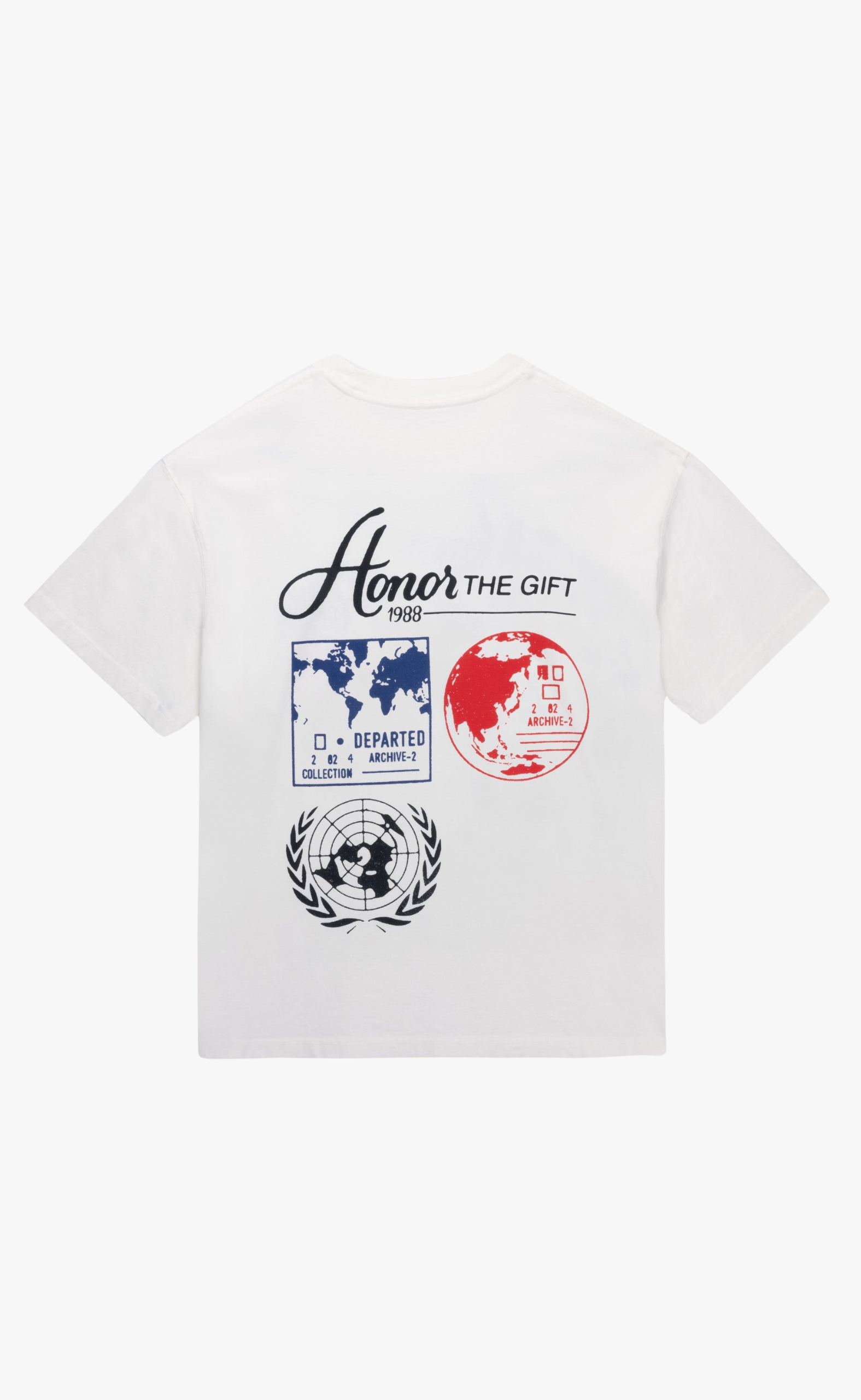 TRAVEL WHITE T-SHIRT