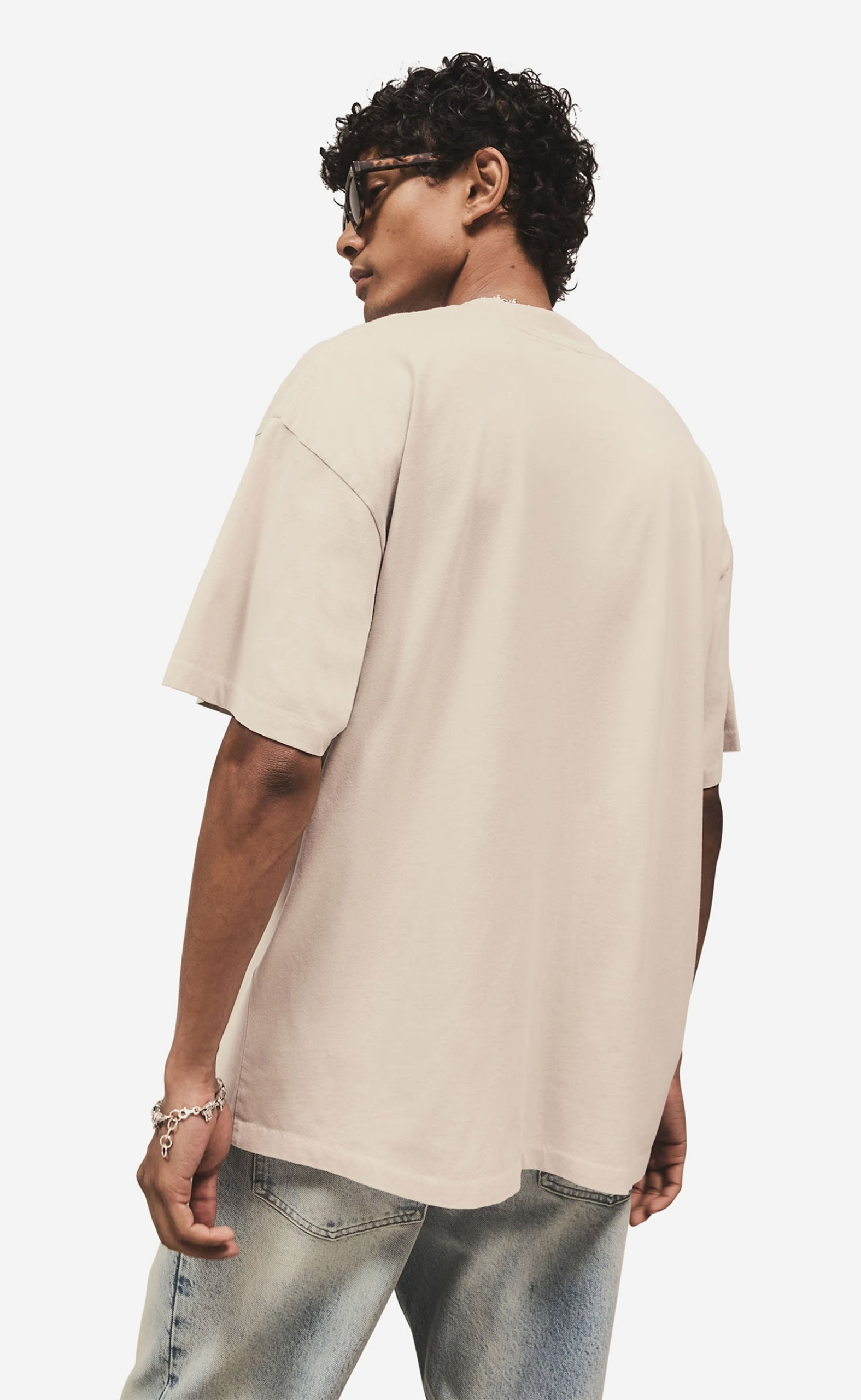 SCRIPT LOGO CONCRETE T-SHIRT