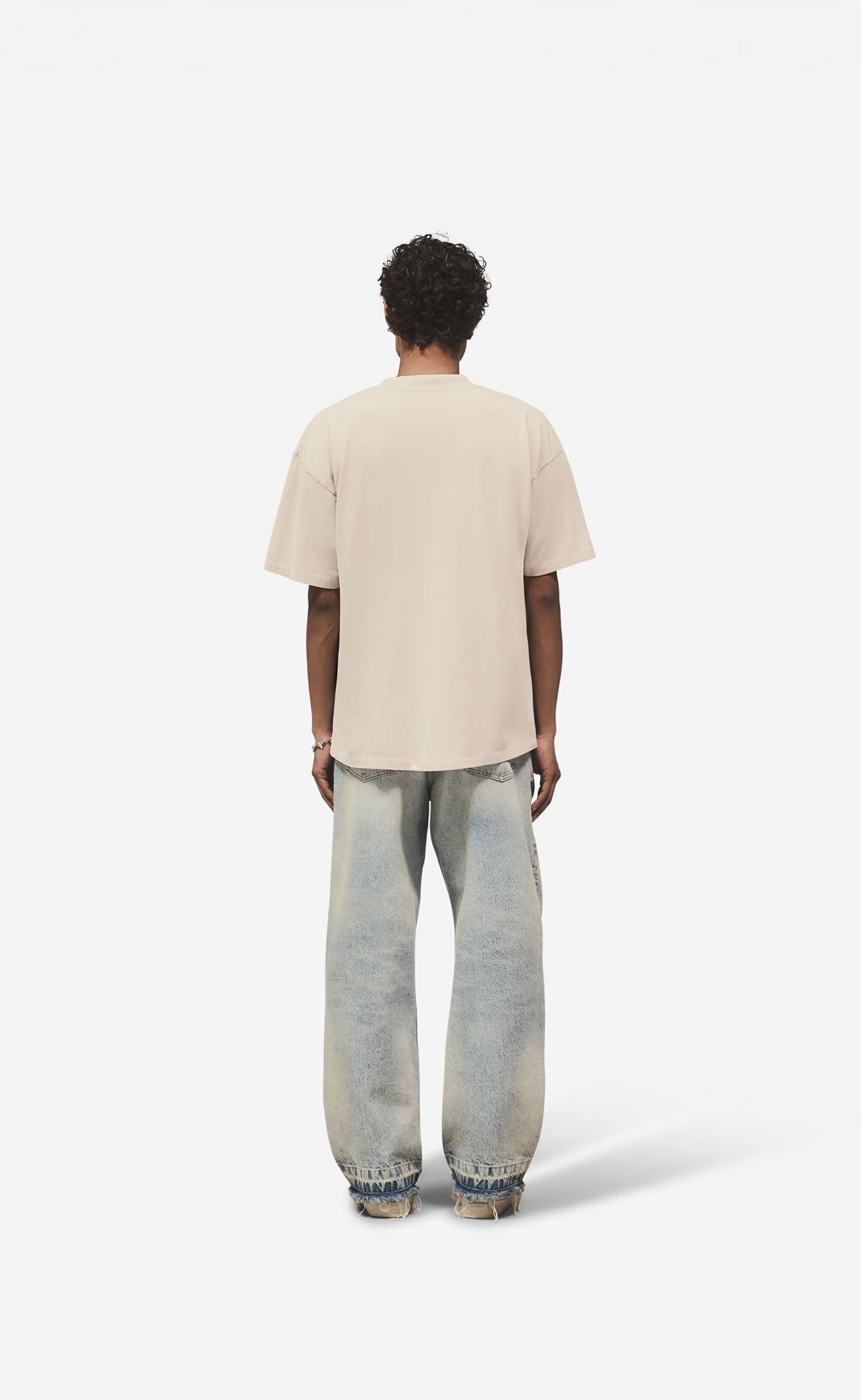 SCRIPT LOGO CONCRETE T-SHIRT