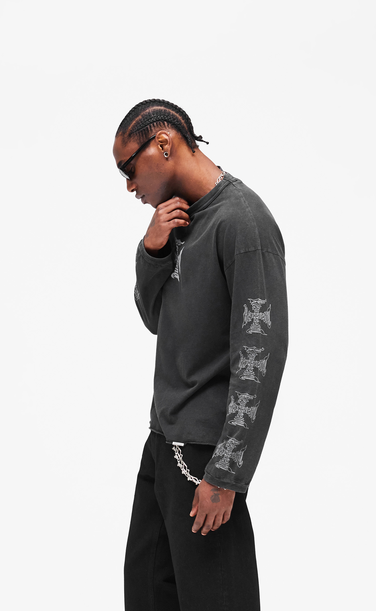 MH FADED BLACK LONGSLEEVE