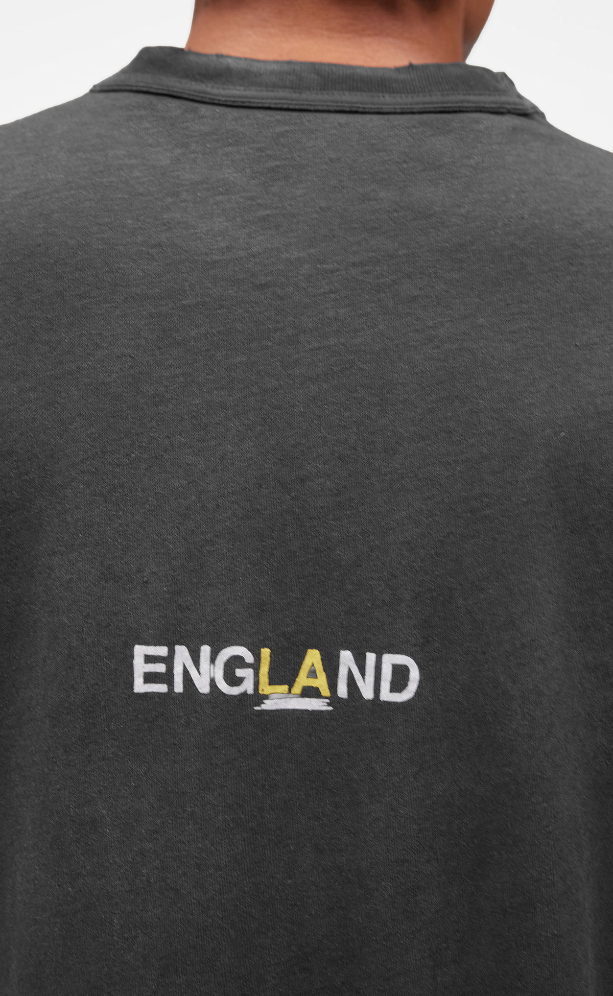 ENEMY WASHED BLACK T-SHIRT