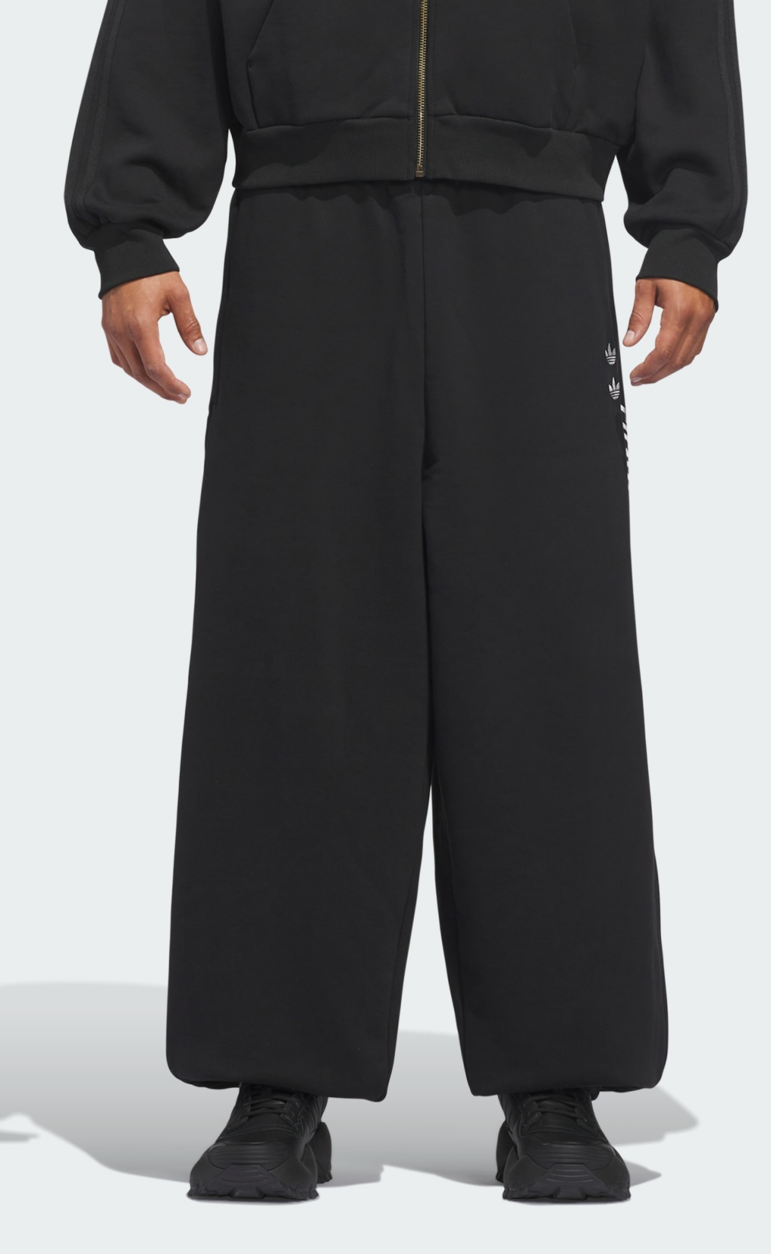 WC HEAVYWEIGHT BLACK SWEATPANTS