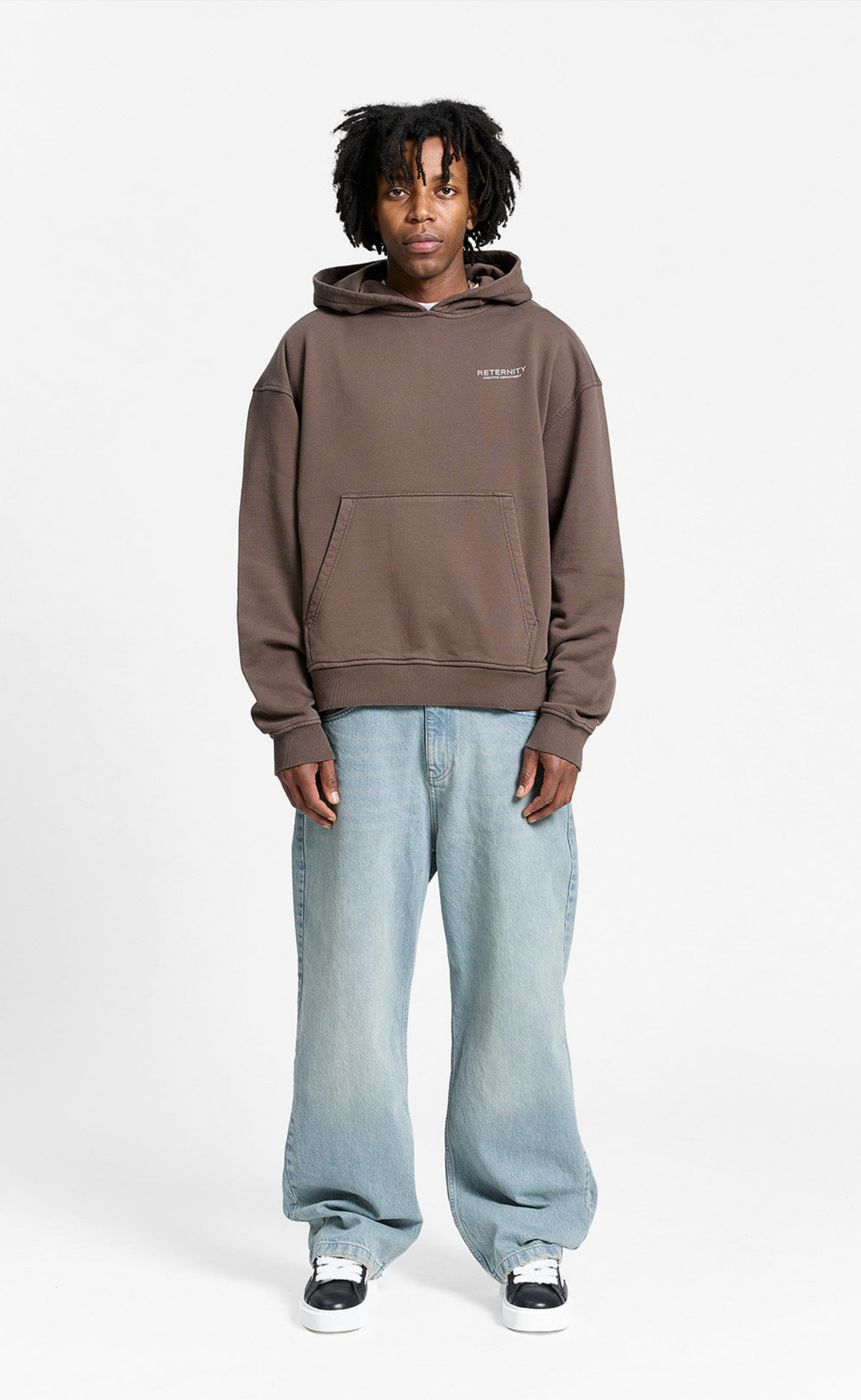 CREATIVE DEPT BROWN HOODIE