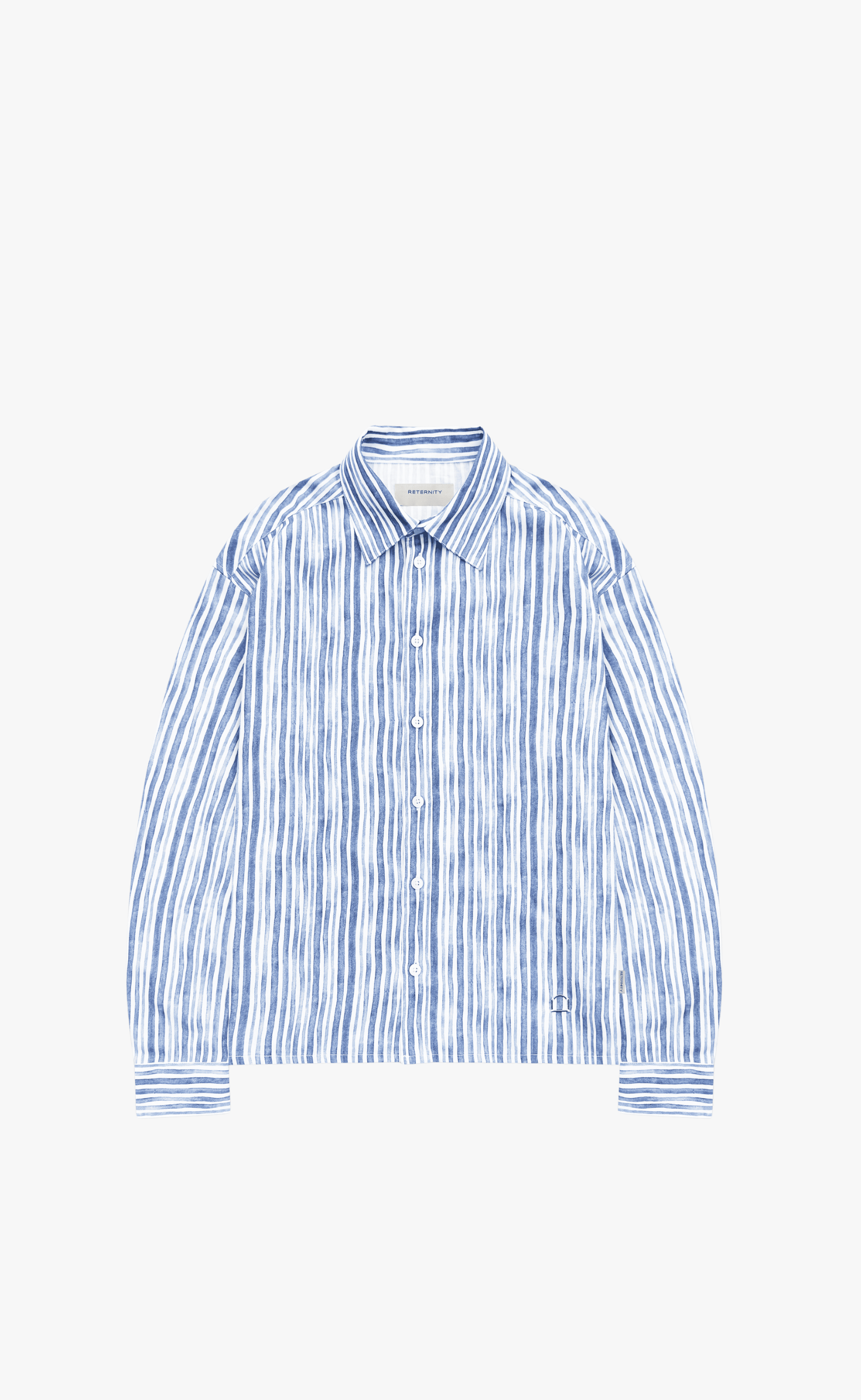 WATERCOLOR BLUE SHIRT