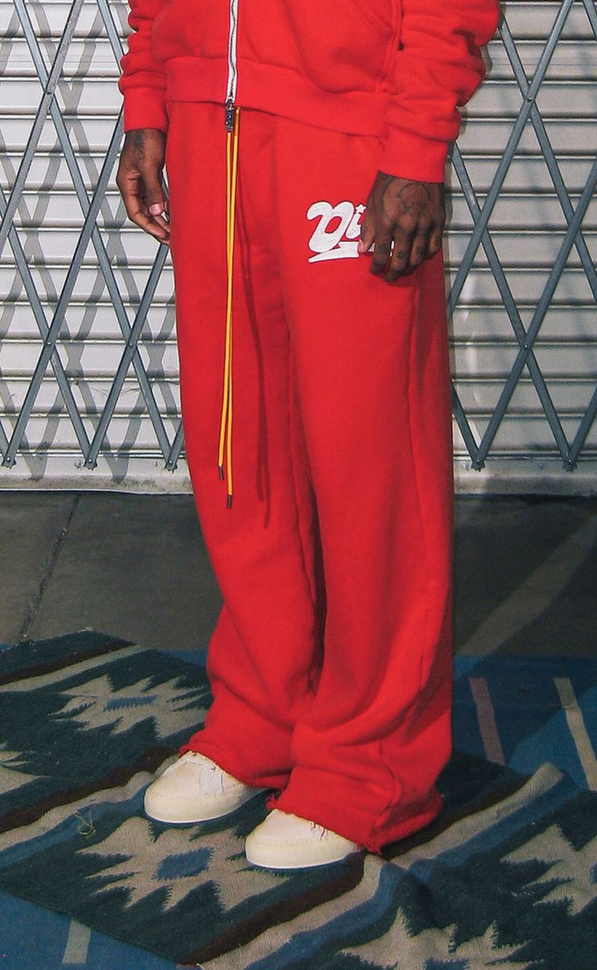 BOLT RED SWEATPANTS