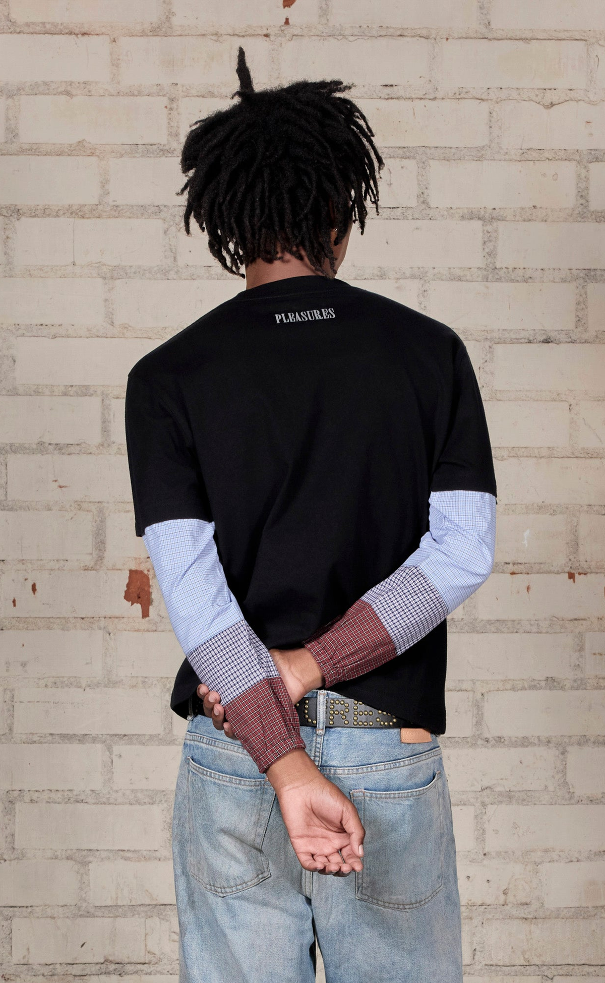 TARTAN HEAVYWEIGHT BLACK LONGSLEEVE