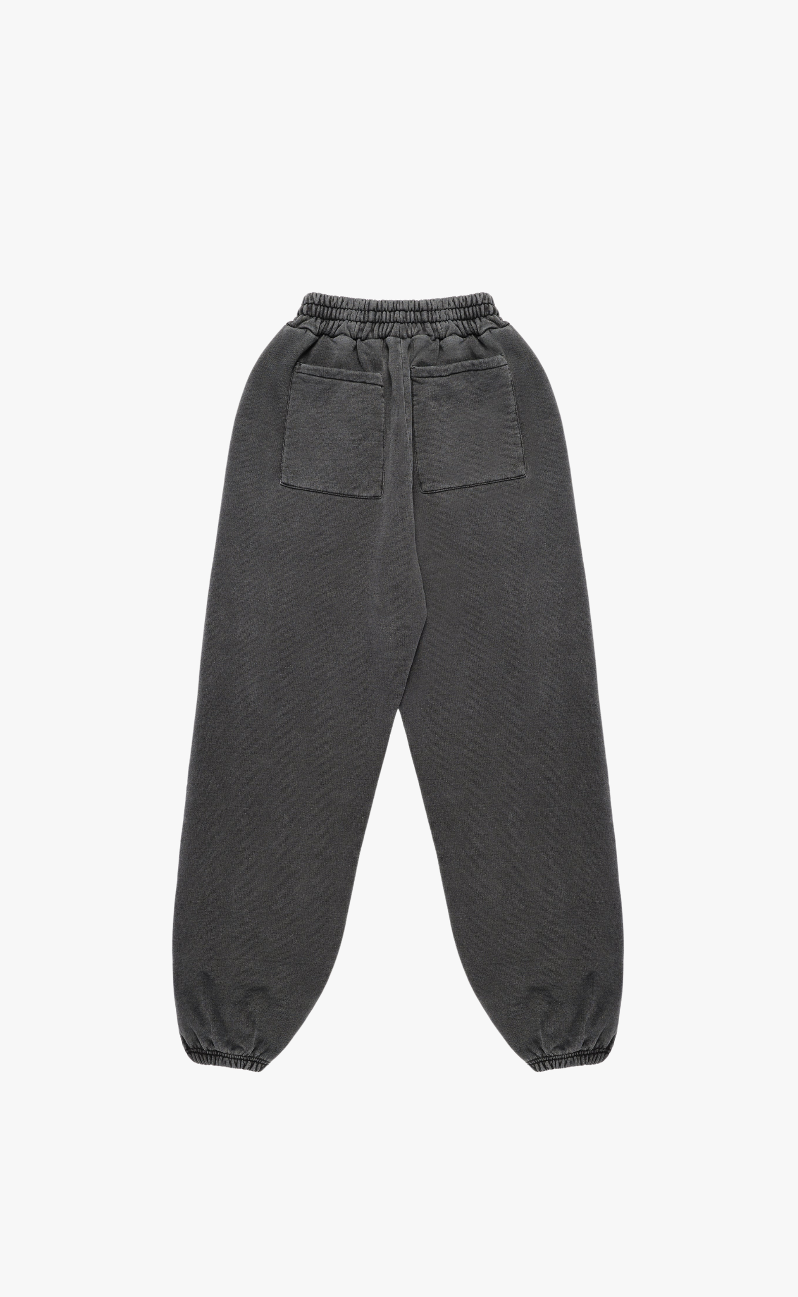UNIFORM PIGMENT BLACK SWEATPANTS