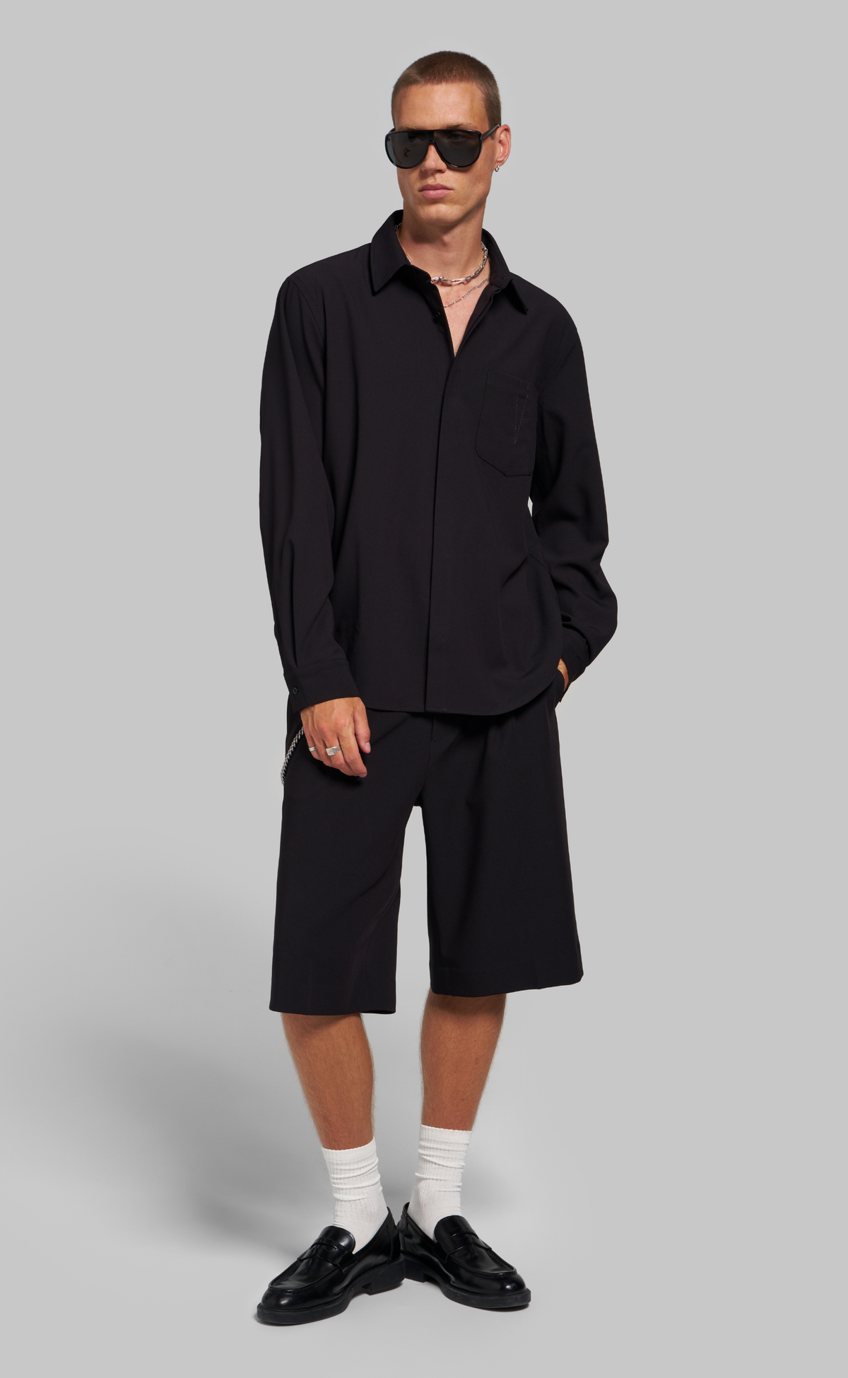 CHADRIN BLACK SHIRT