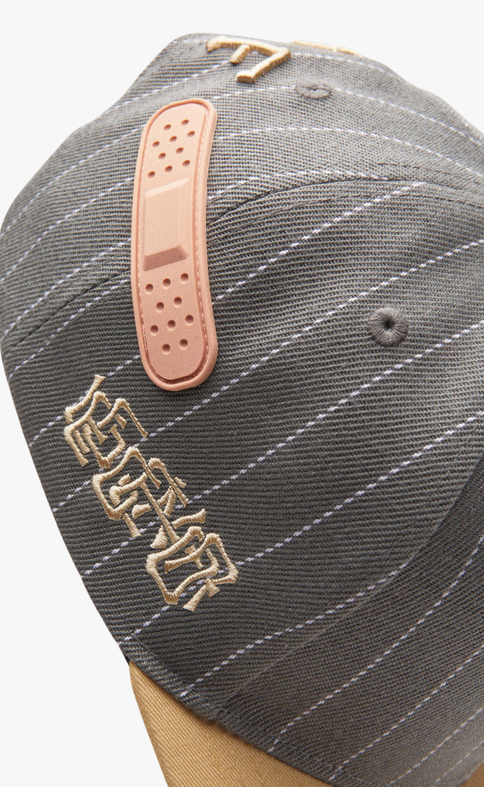 PINSTRIPE BASEBALL GREY HAT