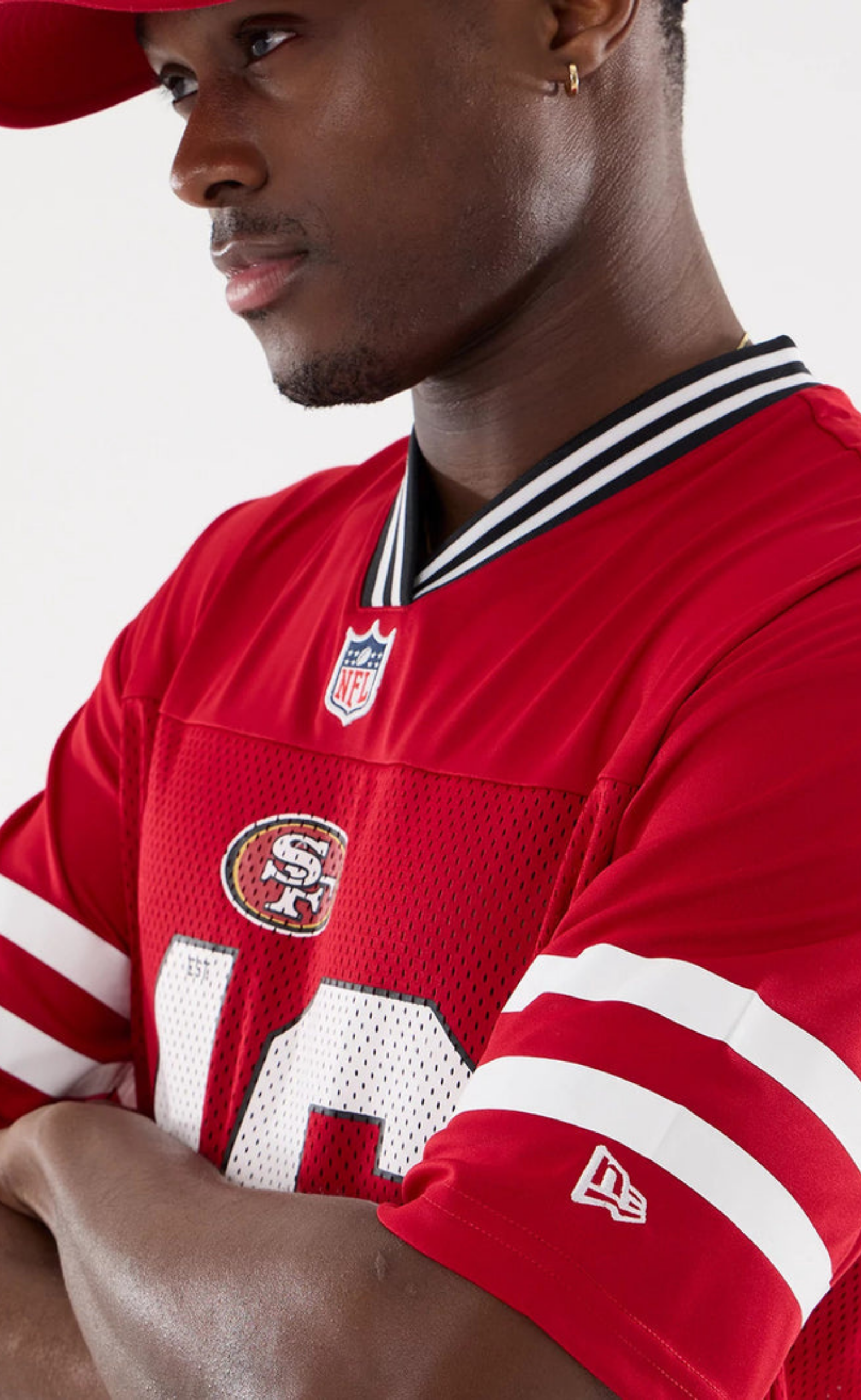 SAN FRANCISCO NFL MESH RED T-SHIRT