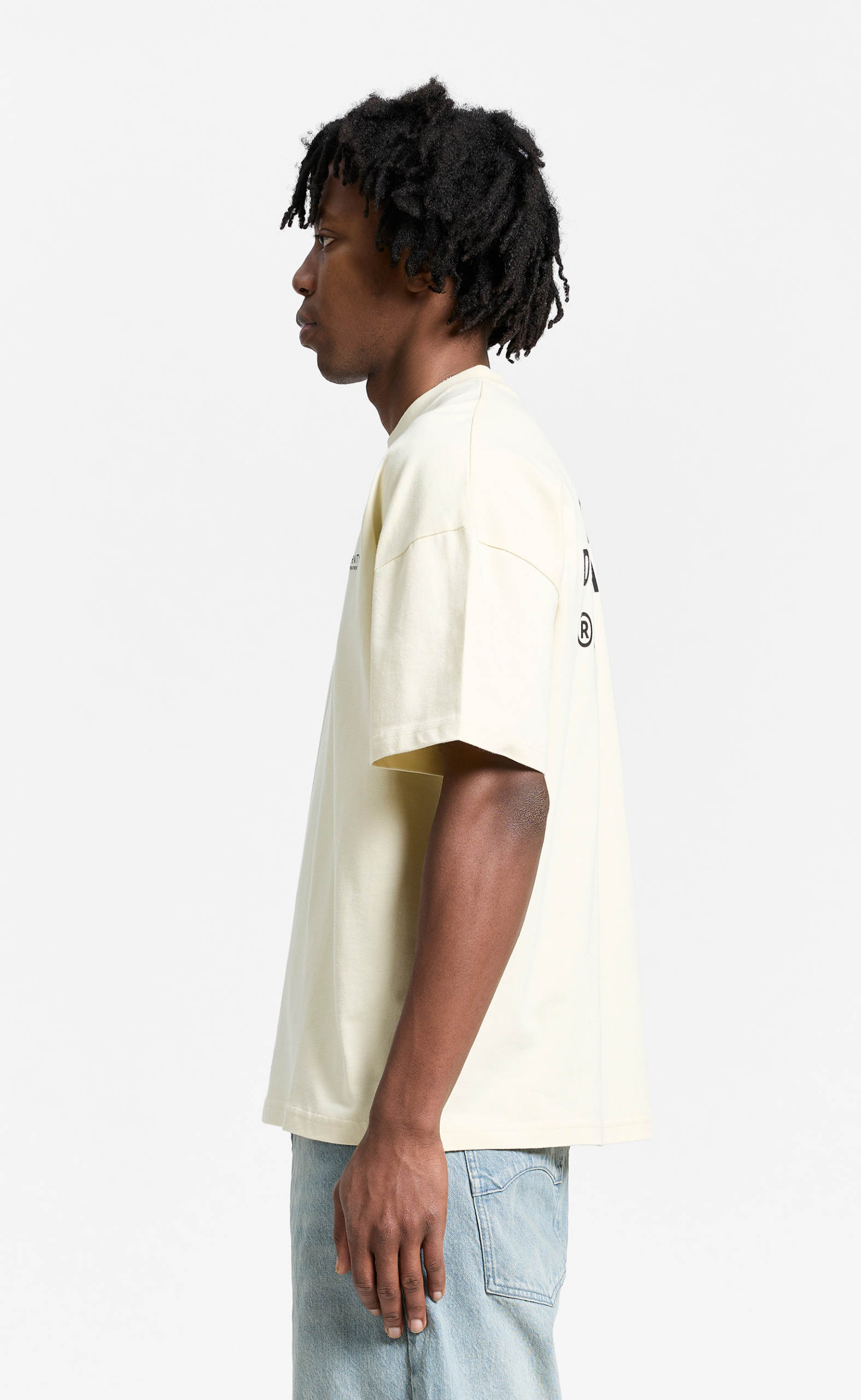 CREATIVE DEPT CREAM T-SHIRT