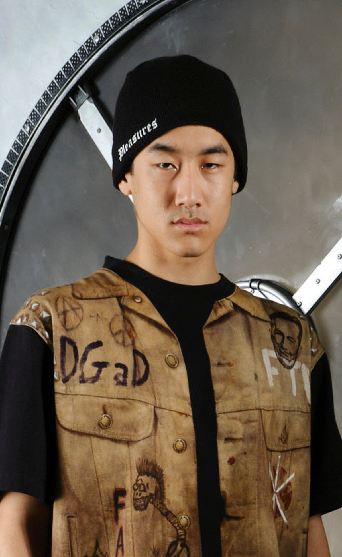 DK BLACK BEANIE