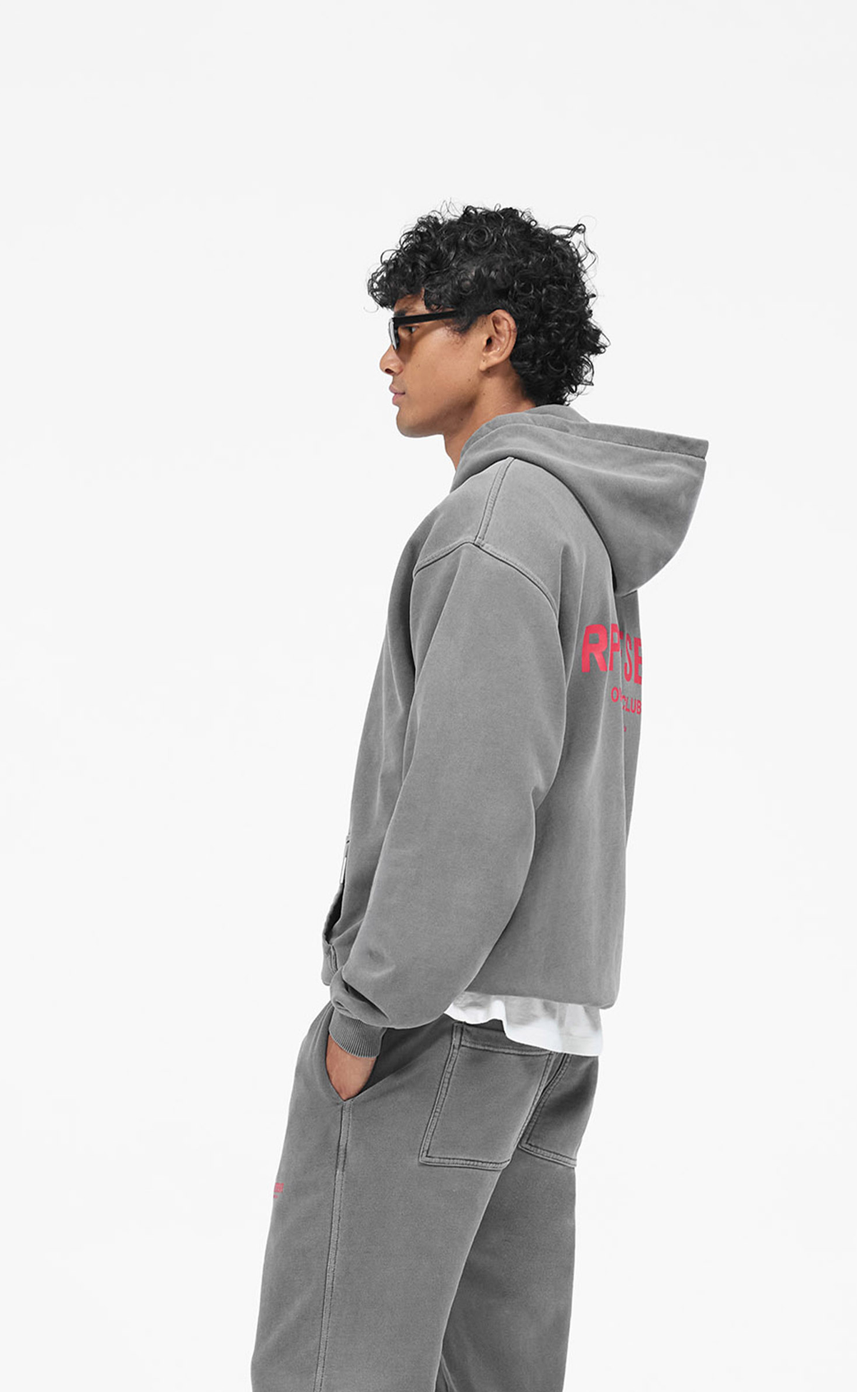 OWNERS CLUB WASHED BLACK HOODIE