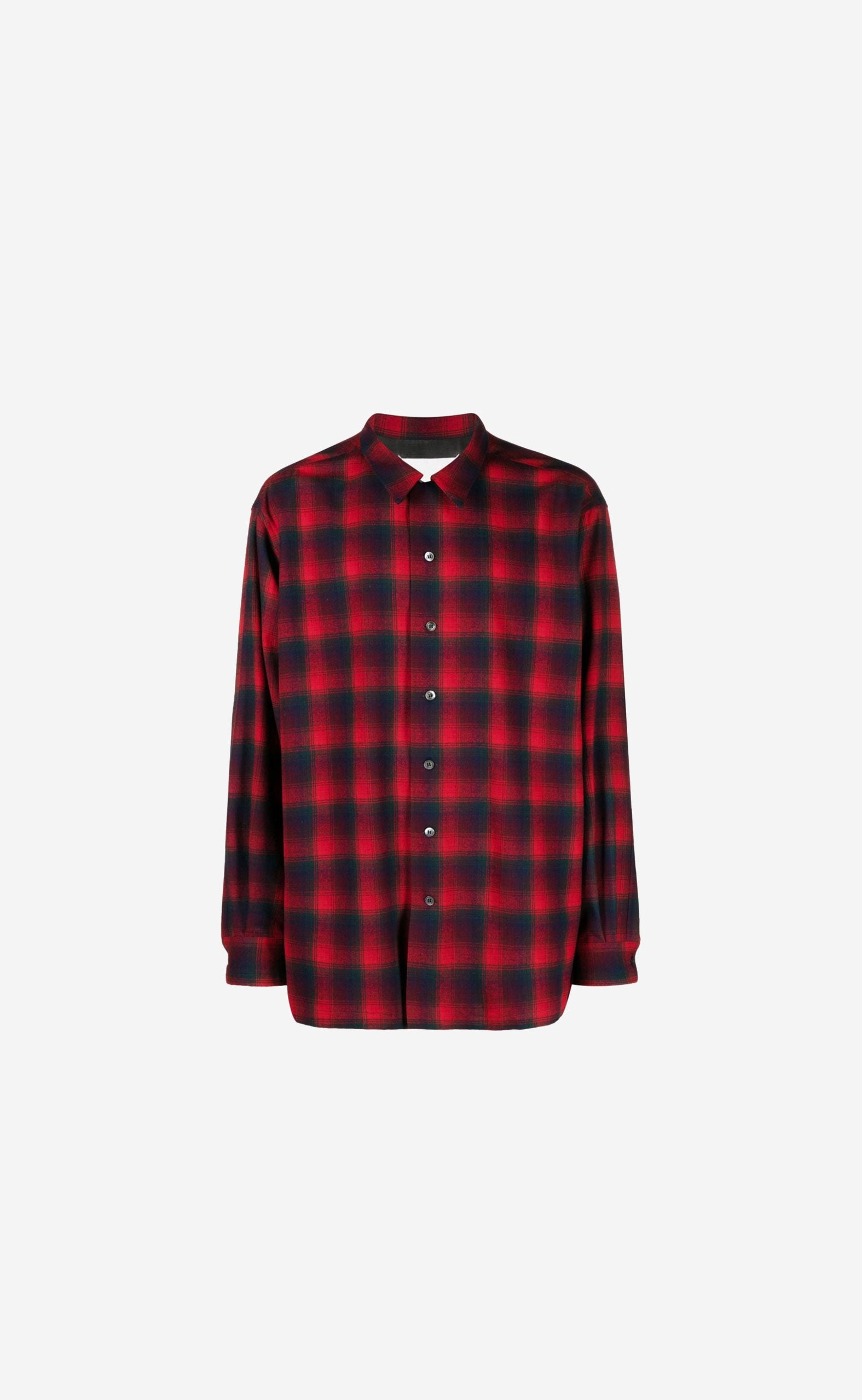 RED LONG-SLEEVED SHIRT