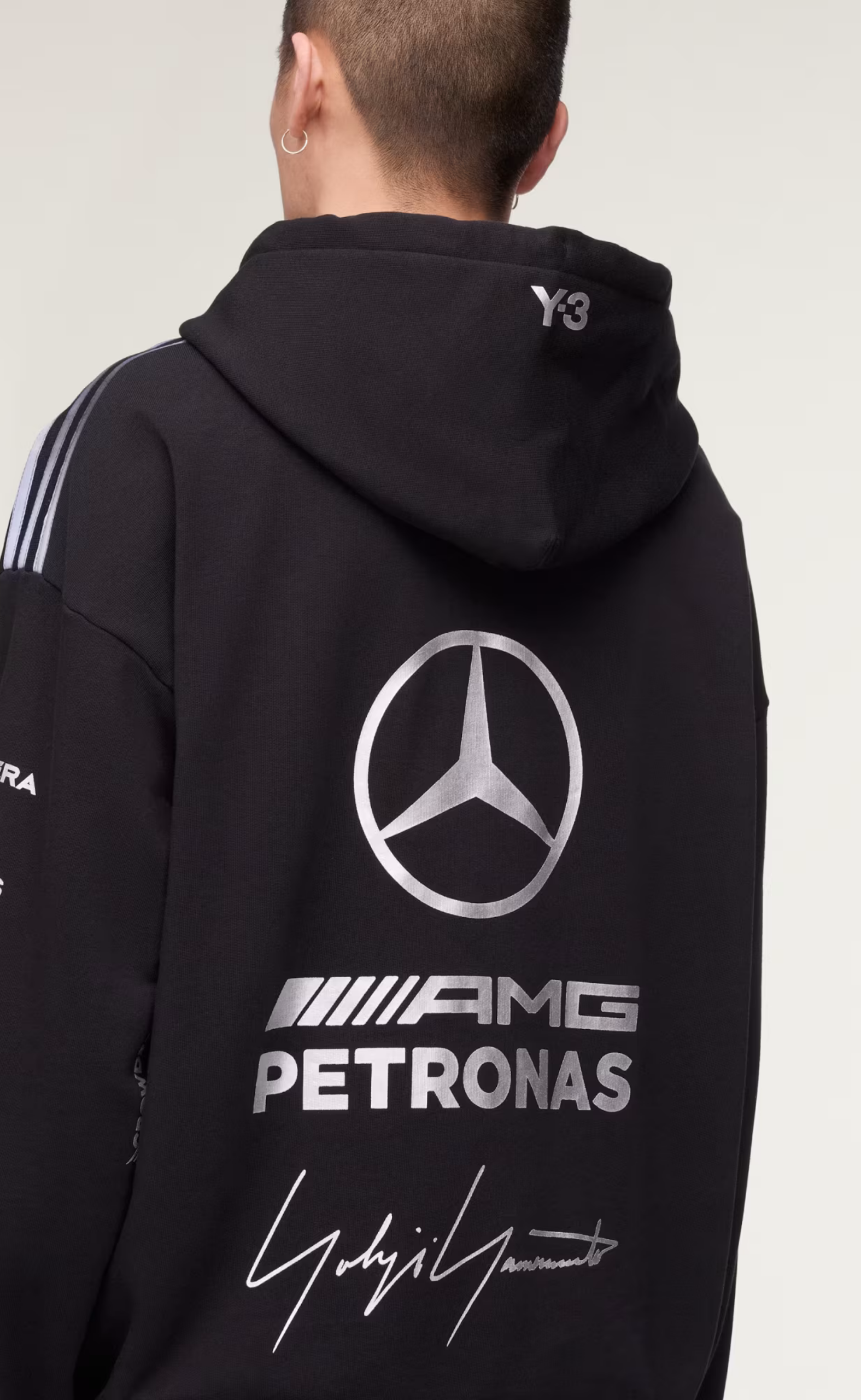F1 MERCEDES TEAM BLACK HOODIE