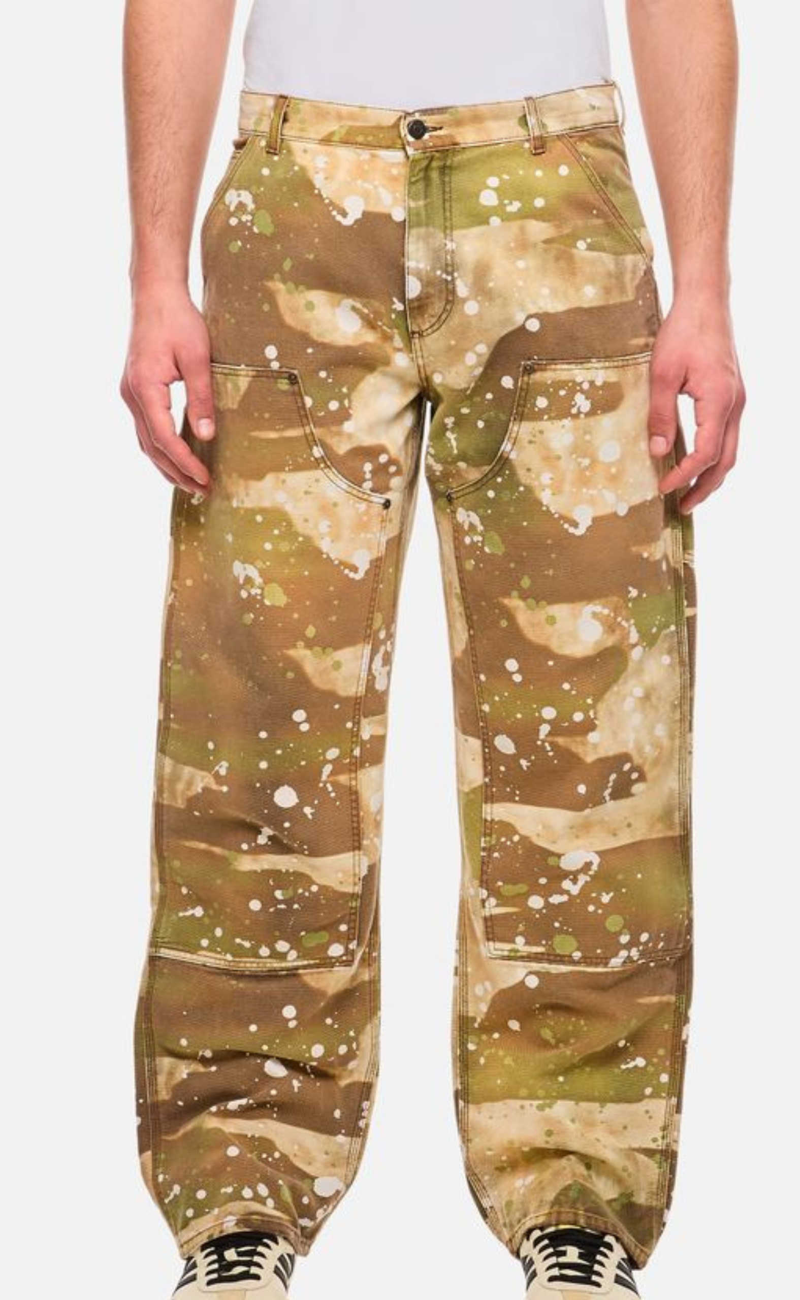 CAMUFLAGE MILITARY GREEN PANTS