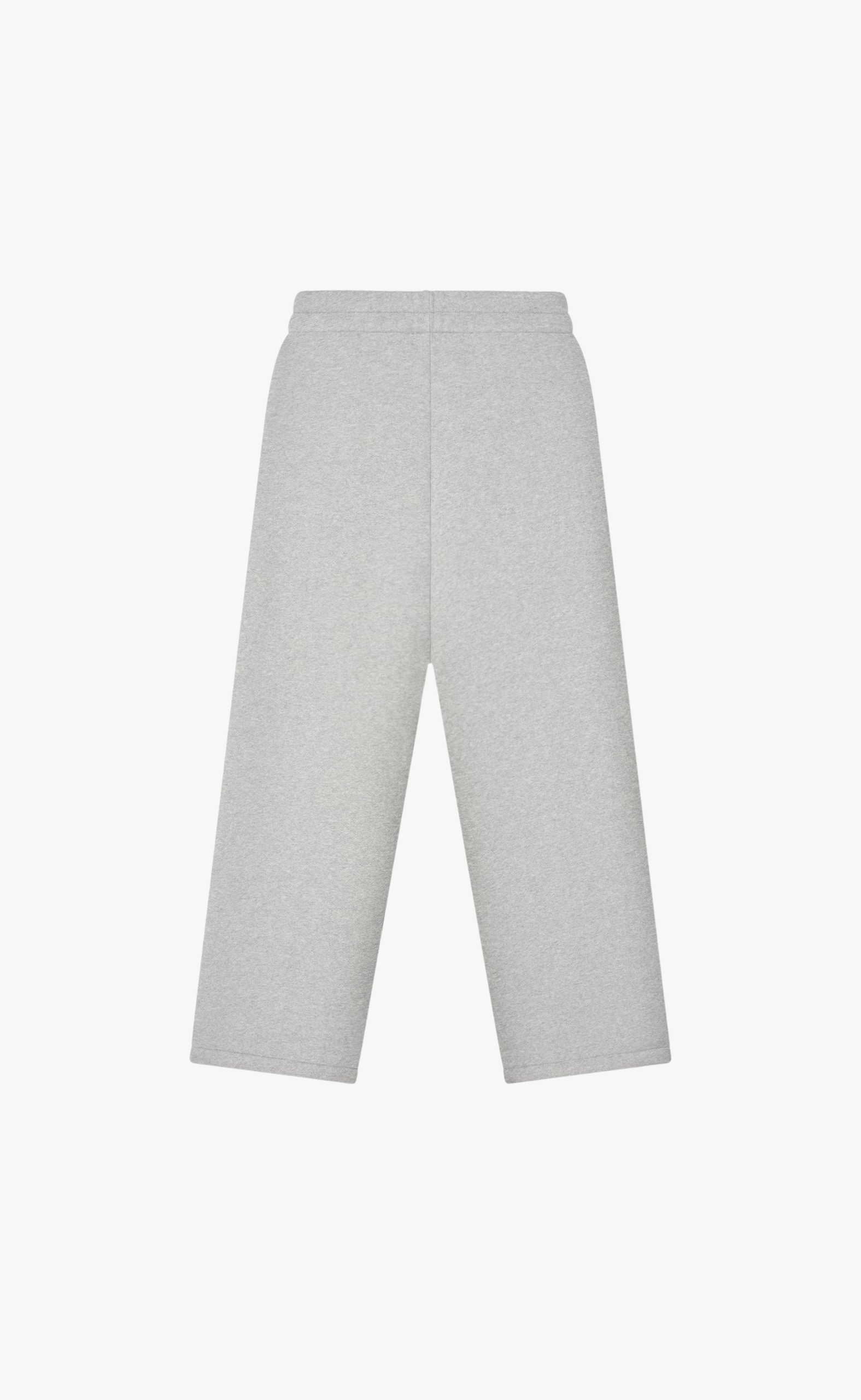 WIDE LEG MELANGE GREY SWEATPANT