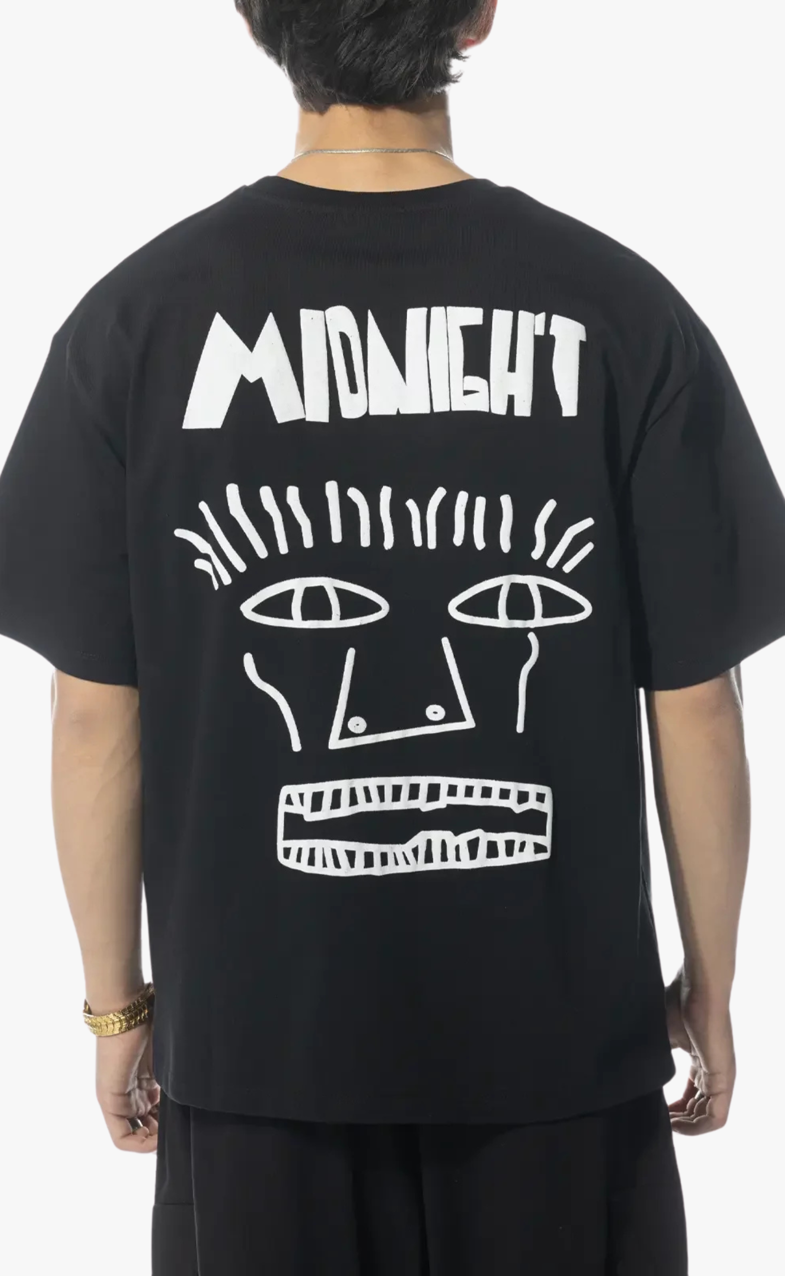 MIDNIGHT LOGO BLACK T-SHIRT