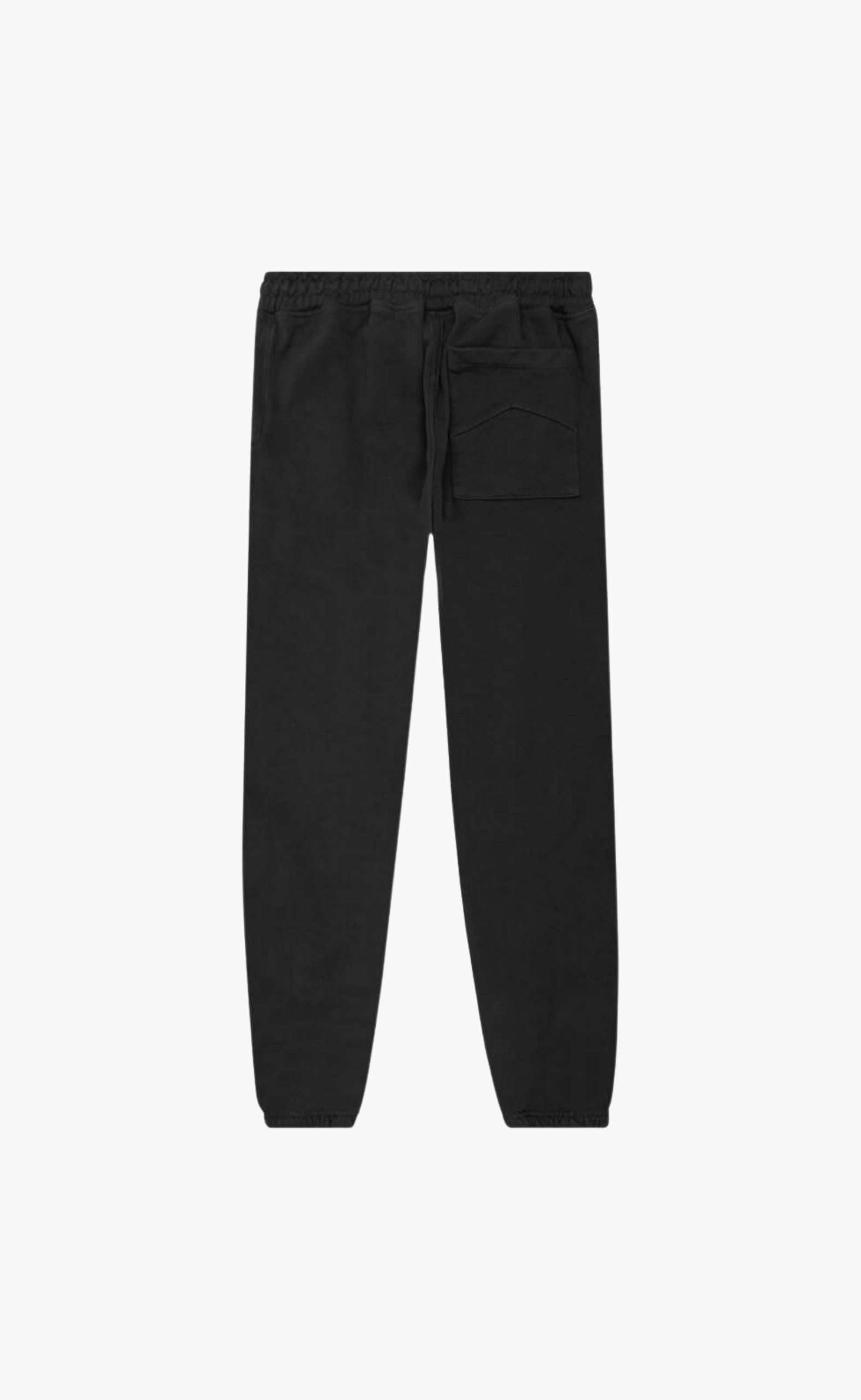 CLASSIQUE CUFFED BLACK SWEATPANTS