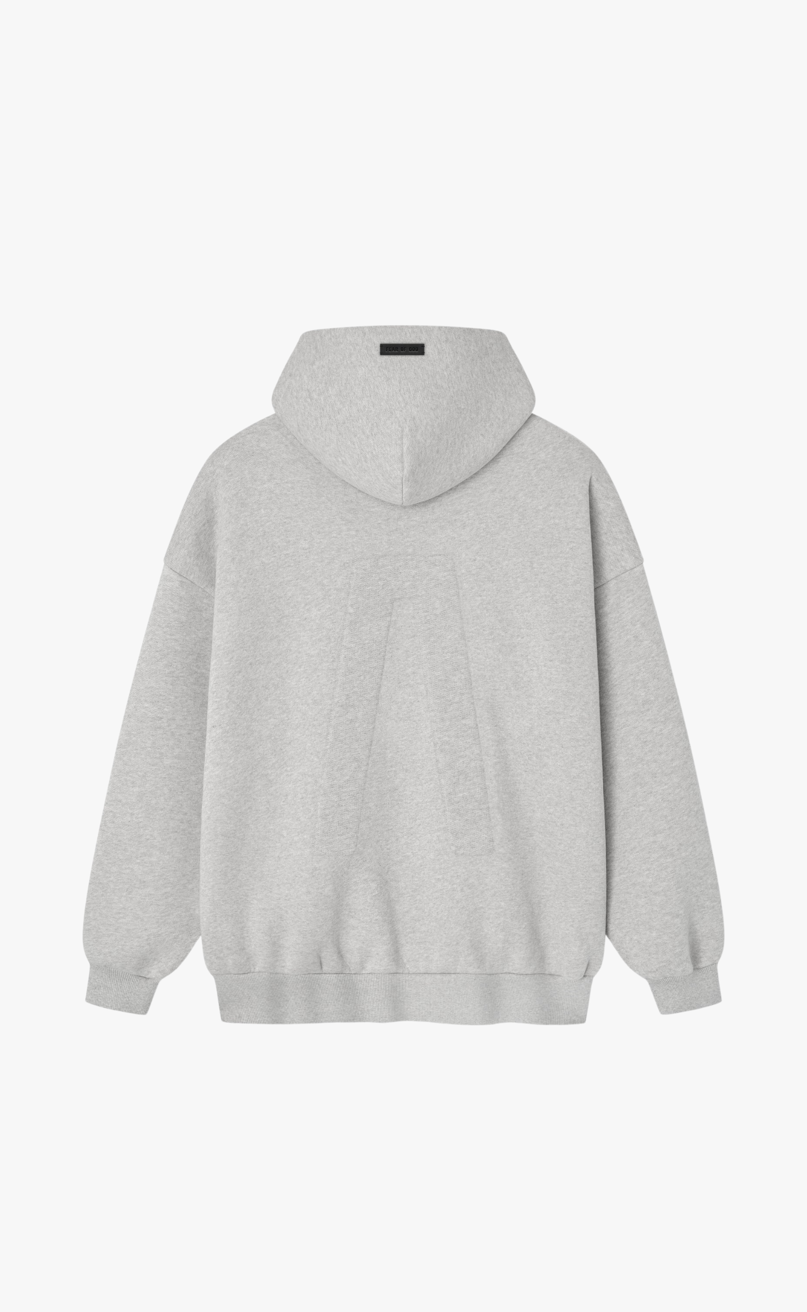 ATHLETICS ZIP UP MELANGE GREY HOODIE