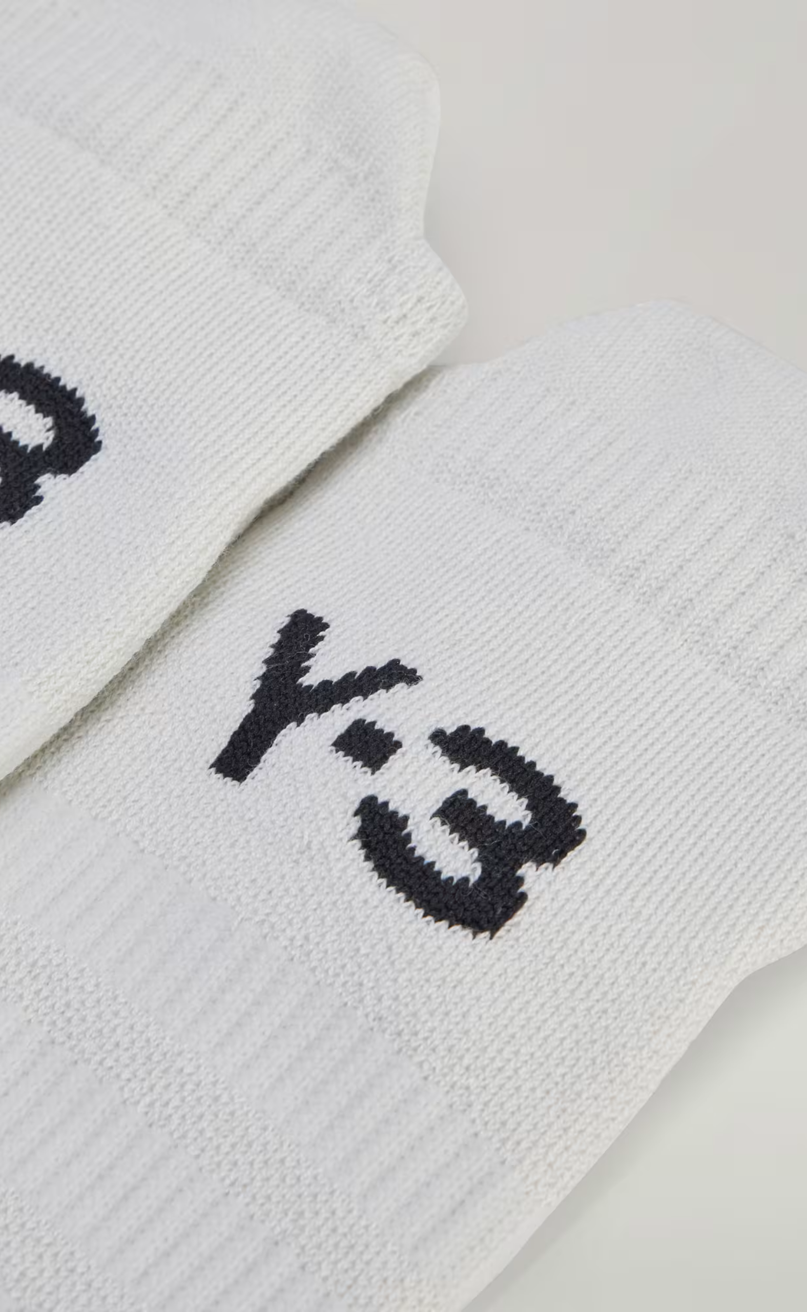 TENNIS Y-3 LOW CUT GREY SOCKS