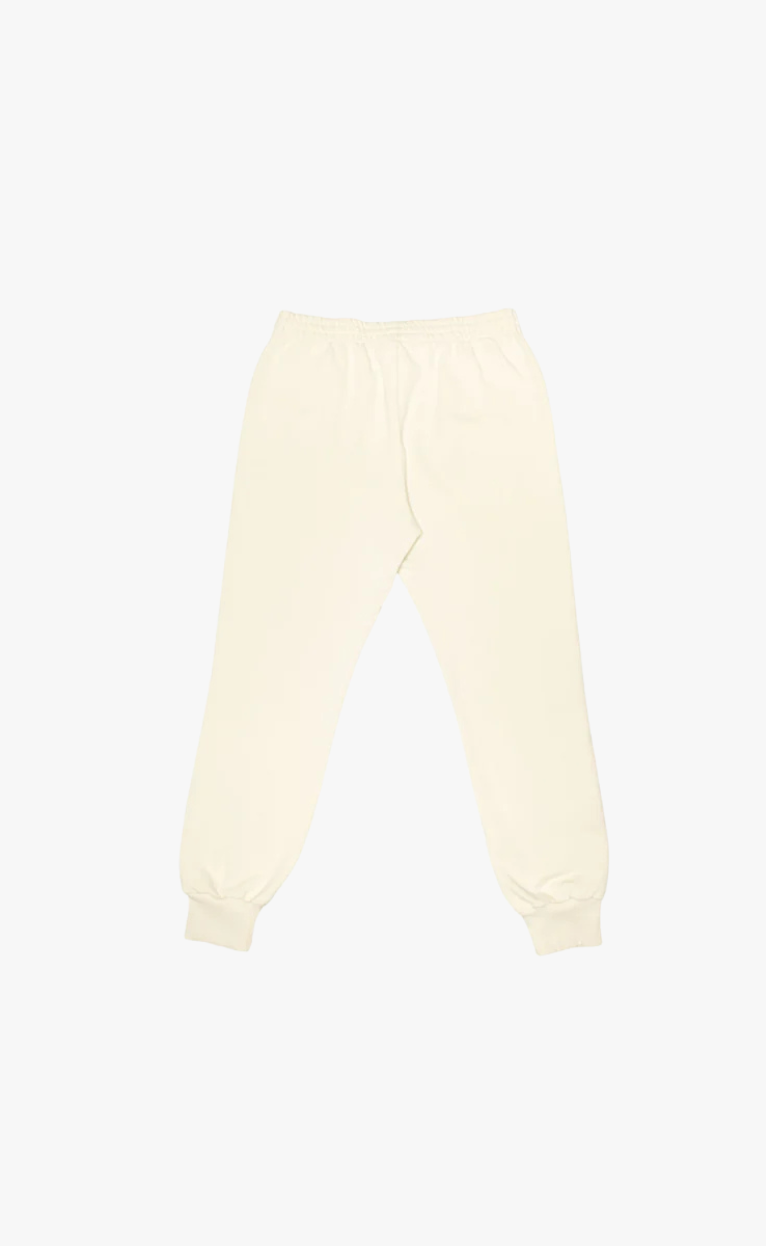 CREAM LOGO SWEATPANT