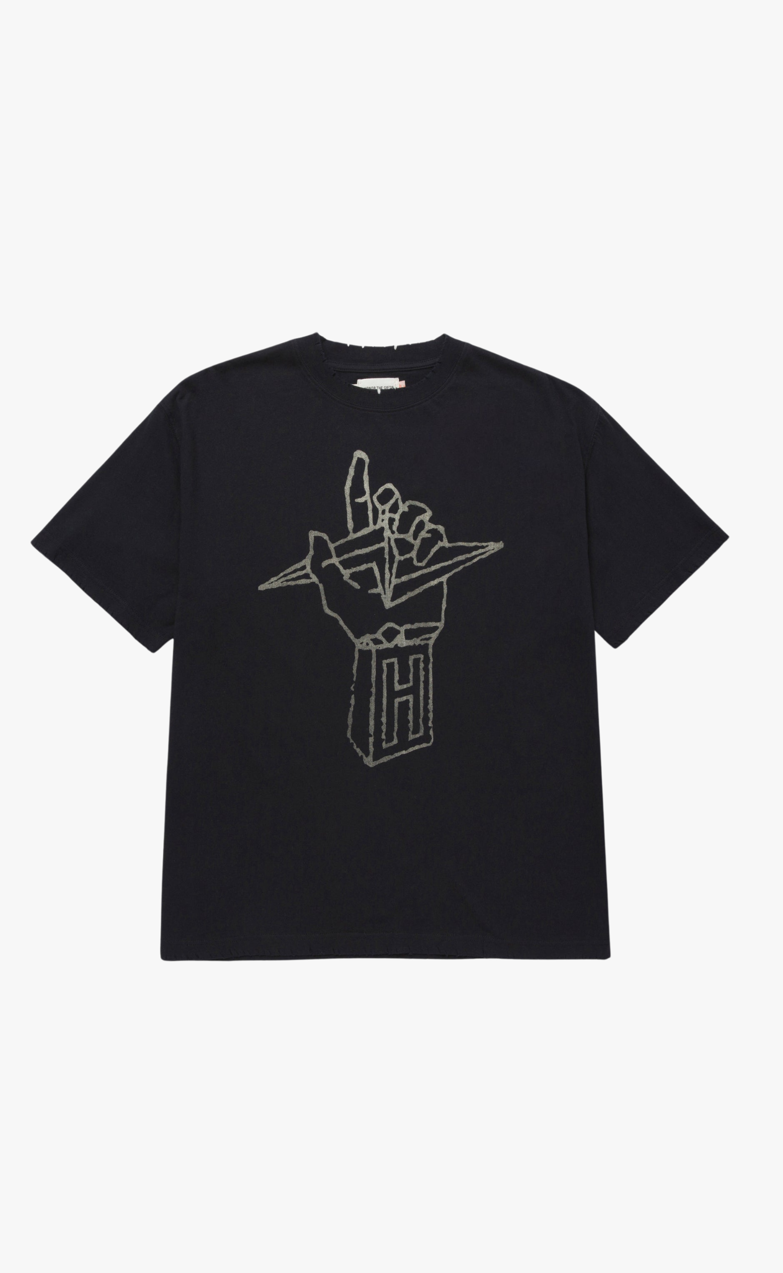 LIGHTNING HAND BLACK T-SHIRT