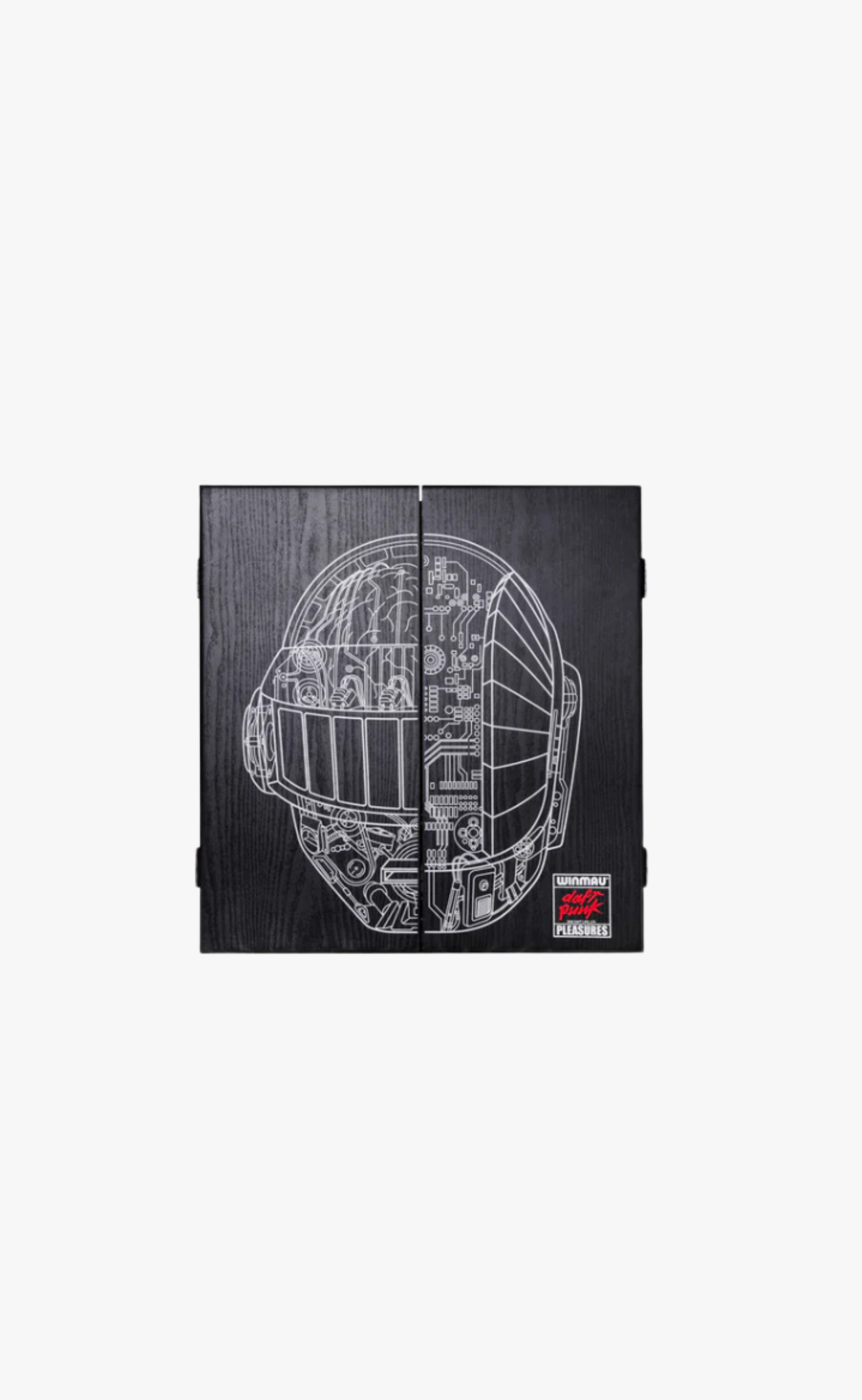 SCHEMATIC BLACK DARTBOARD