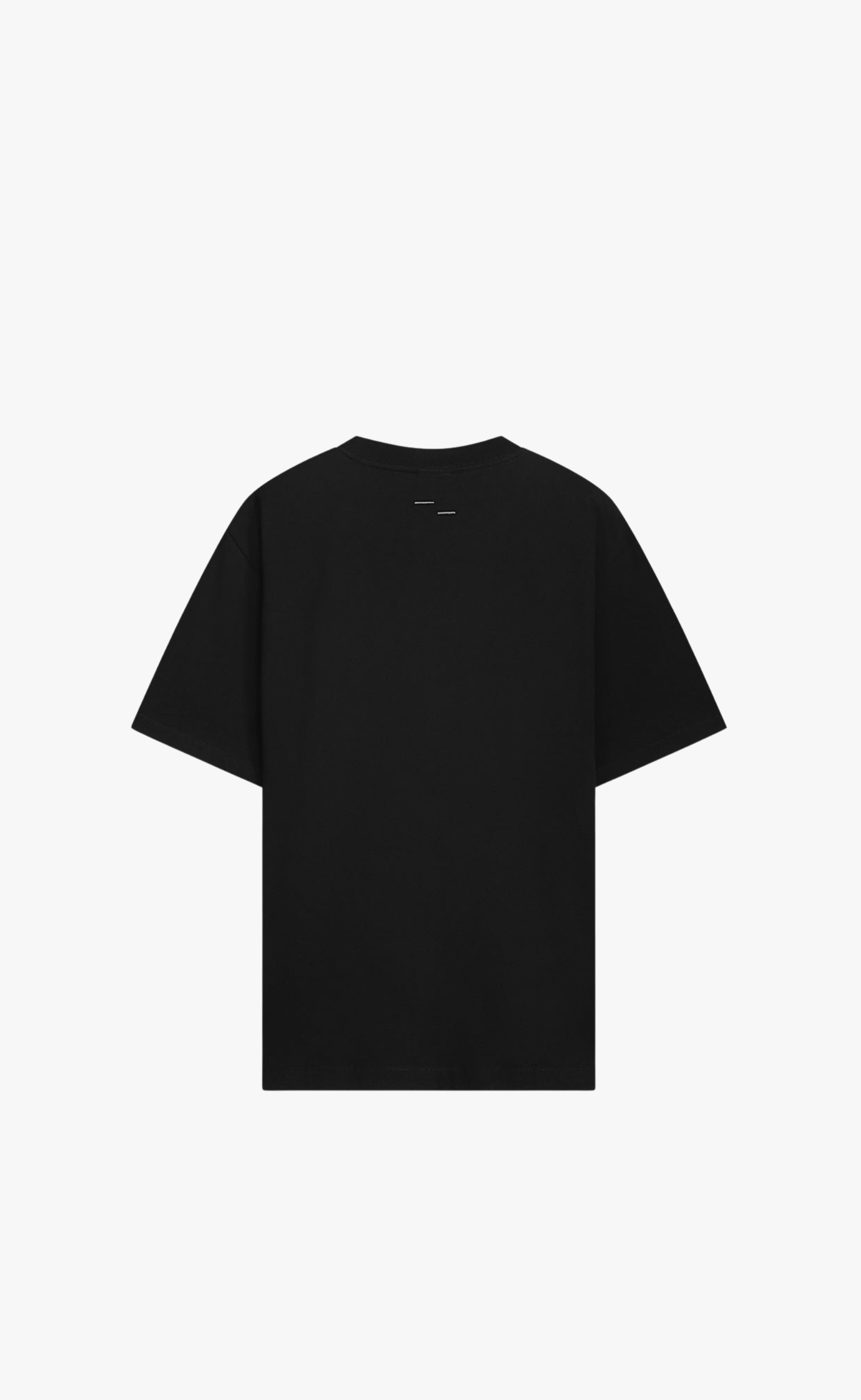 T-SHIRT EMBROIDERED KNOT BLACK