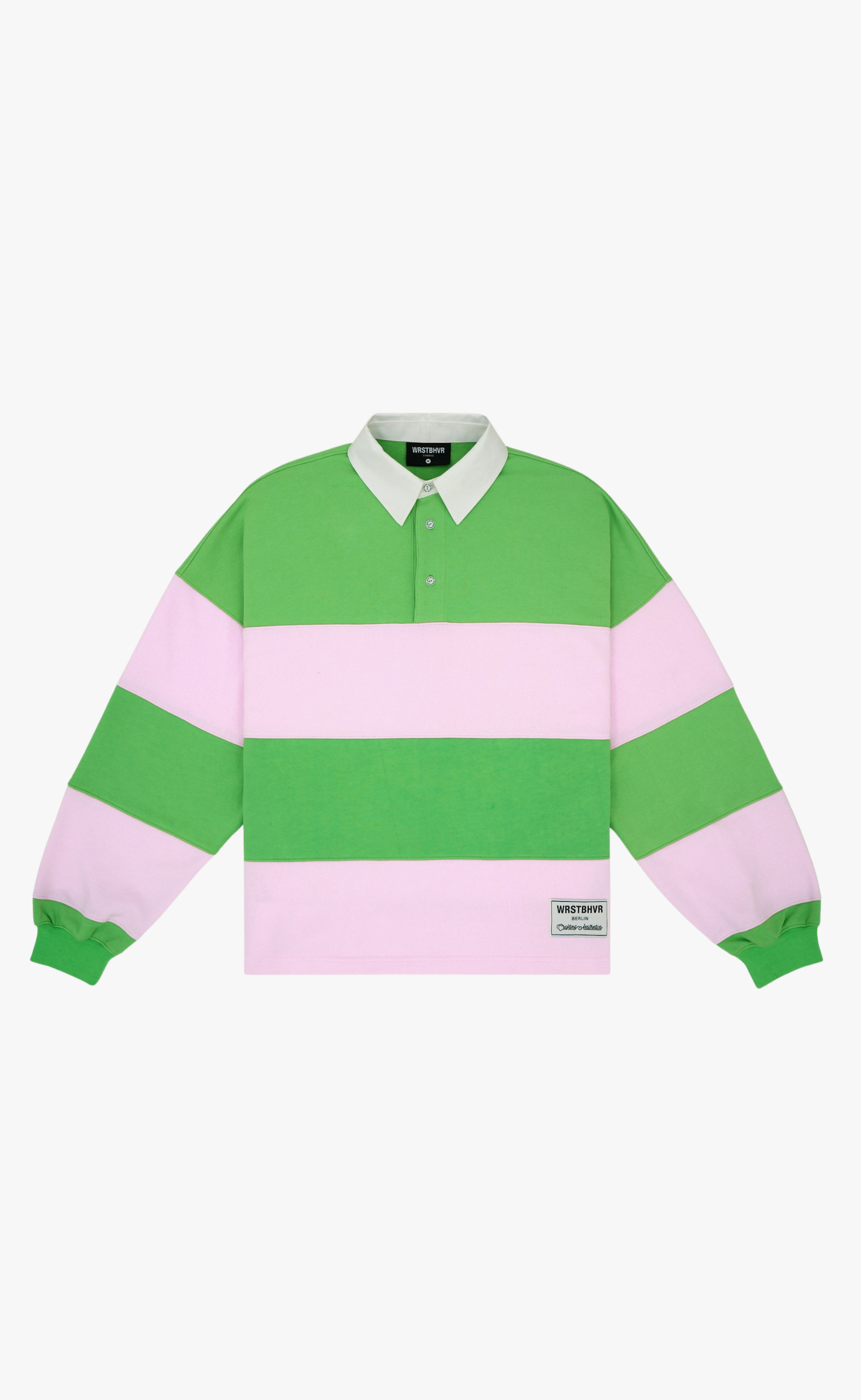 GERI POLO GRASS GREEN SWEATER